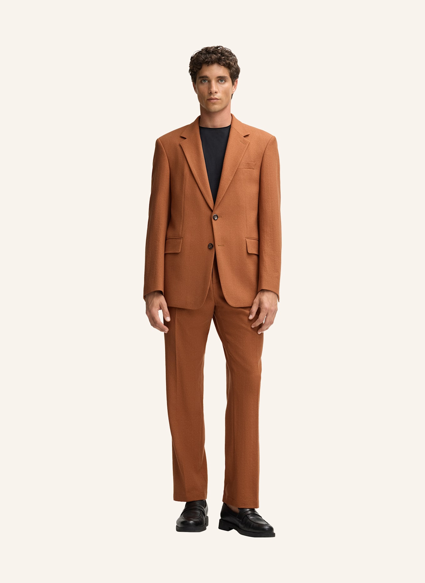 STRELLSON Anzughose TOMEO Regular Fit: GELB