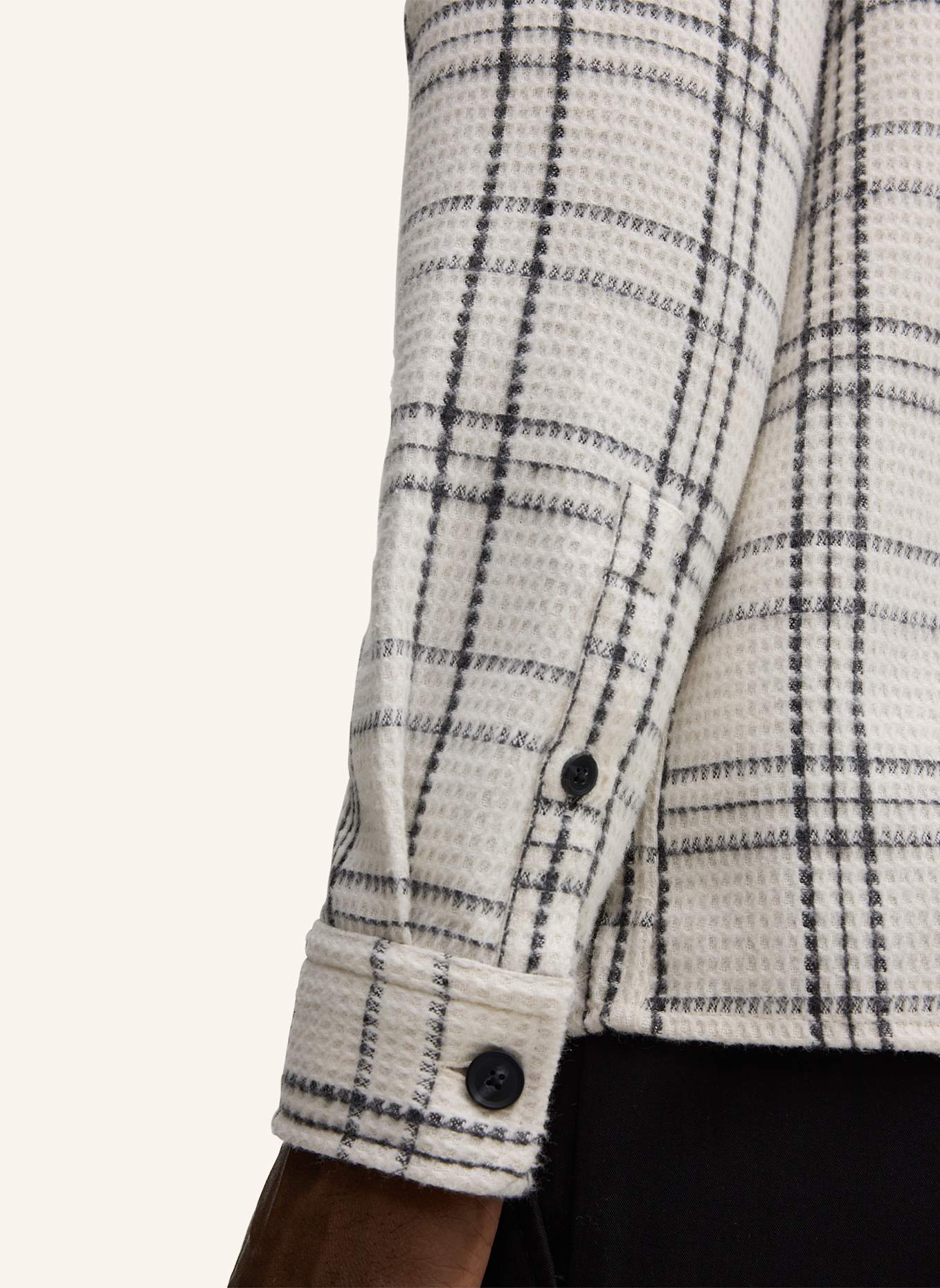 STRELLSON Overshirt NERO: BEIGE