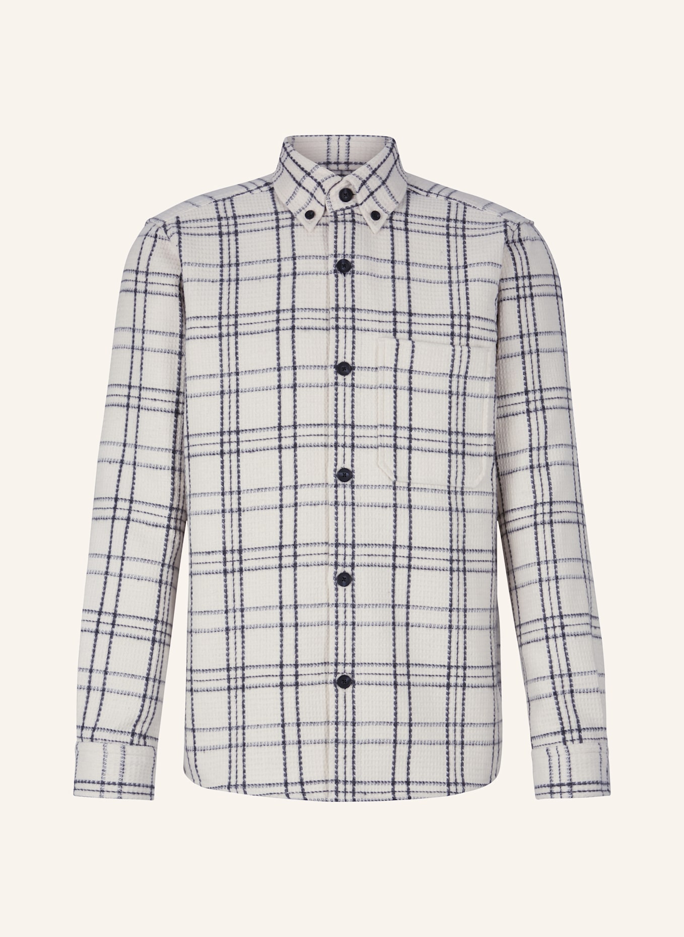 STRELLSON Overshirt NERO: BEIGE