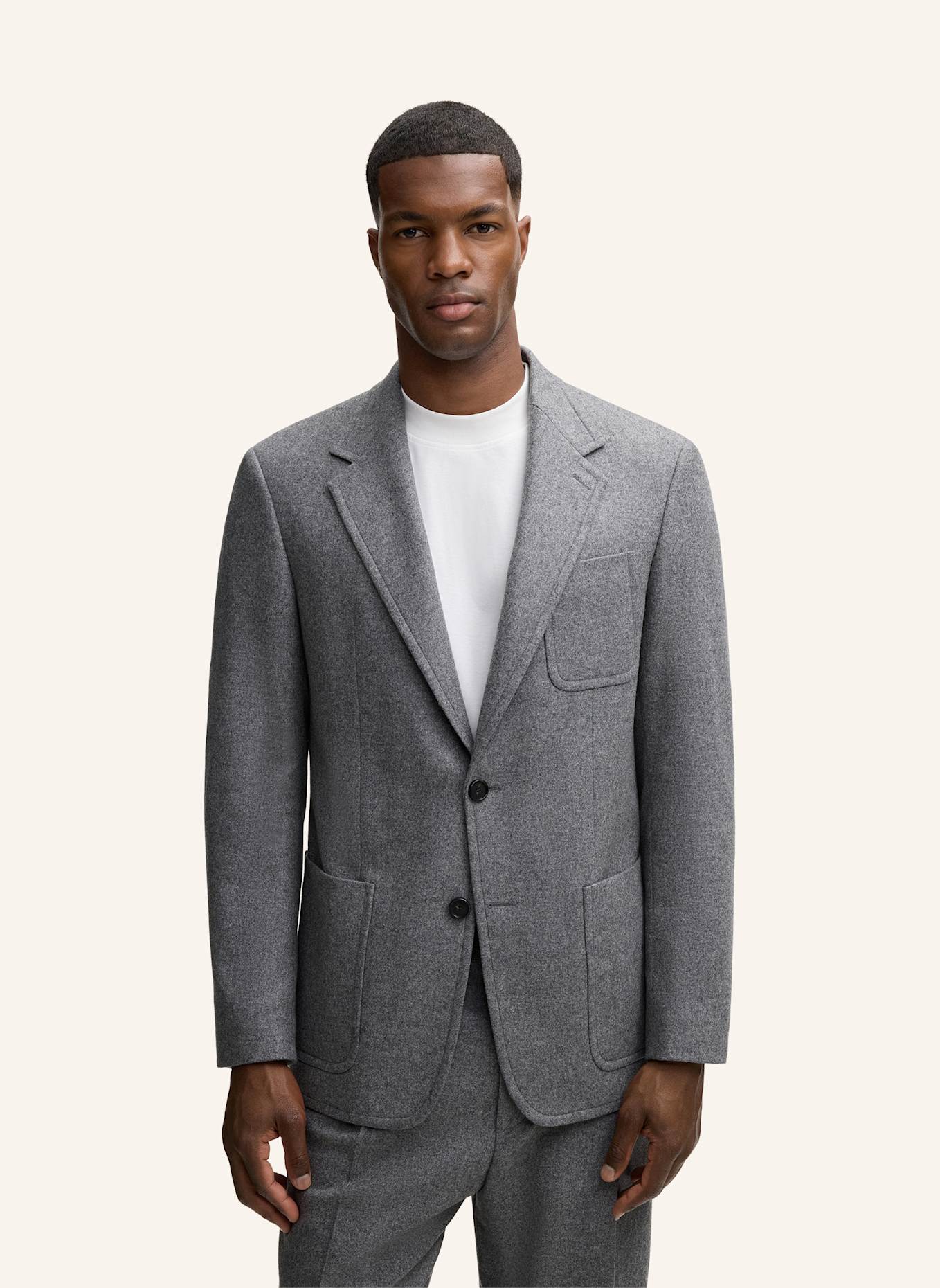 STRELLSON Sakko RENE Regular Fit: GRAU