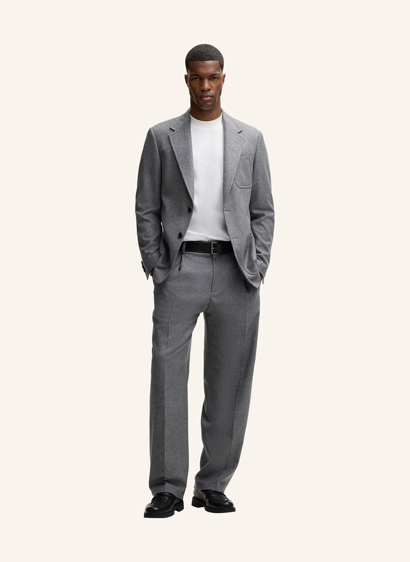 STRELLSON Sakko RENE Regular Fit: GRAU