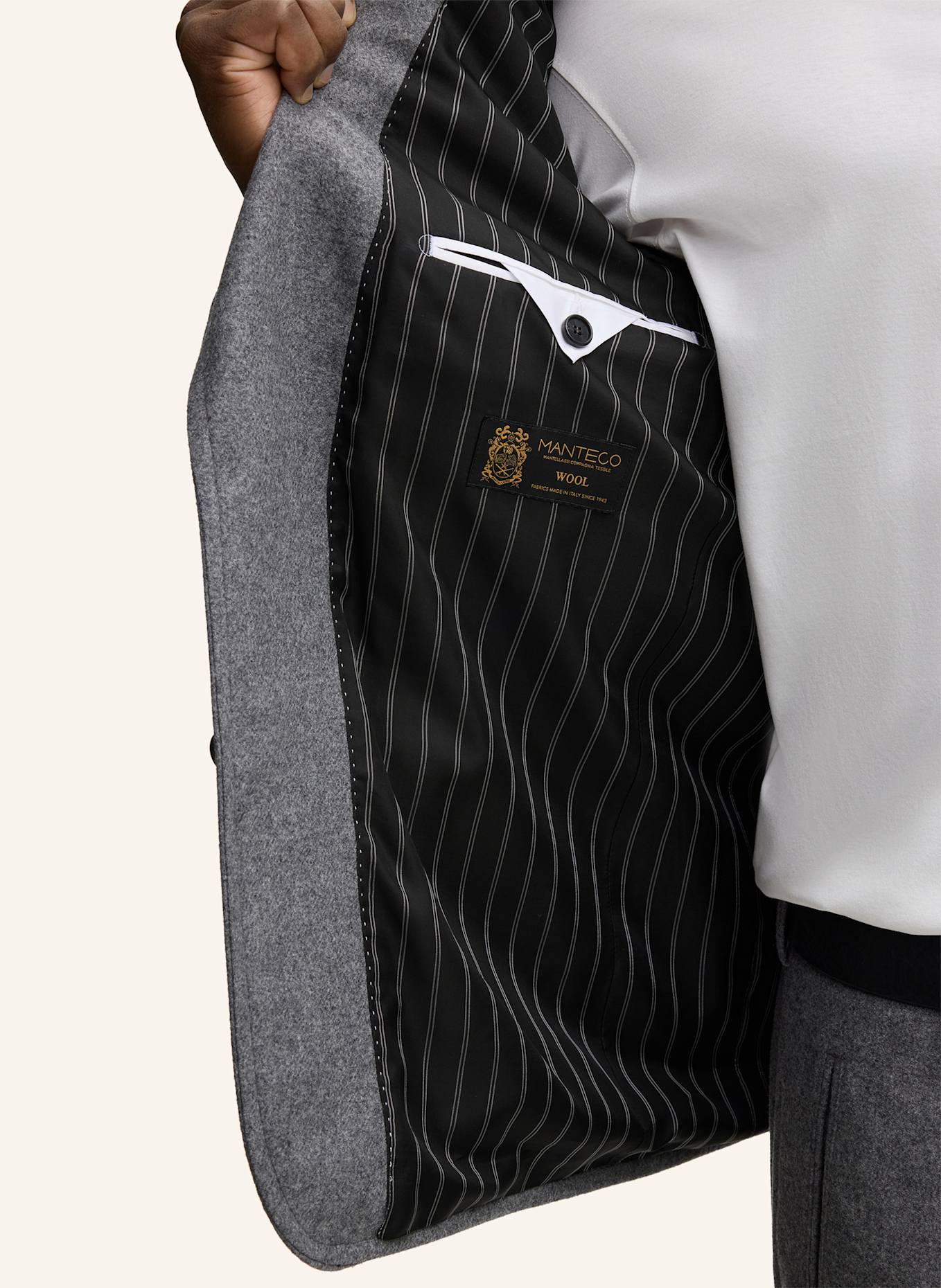 STRELLSON Sakko RENE Regular Fit: GRAU