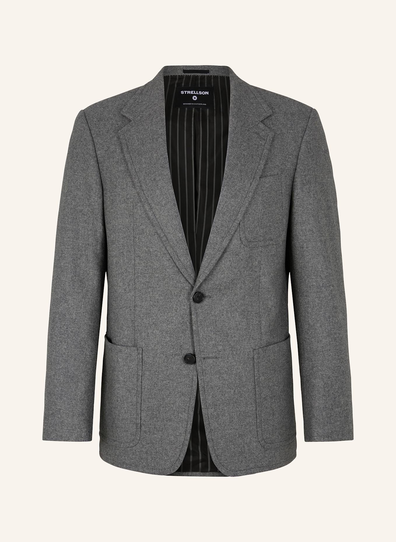 STRELLSON Sakko RENE Regular Fit: GRAU