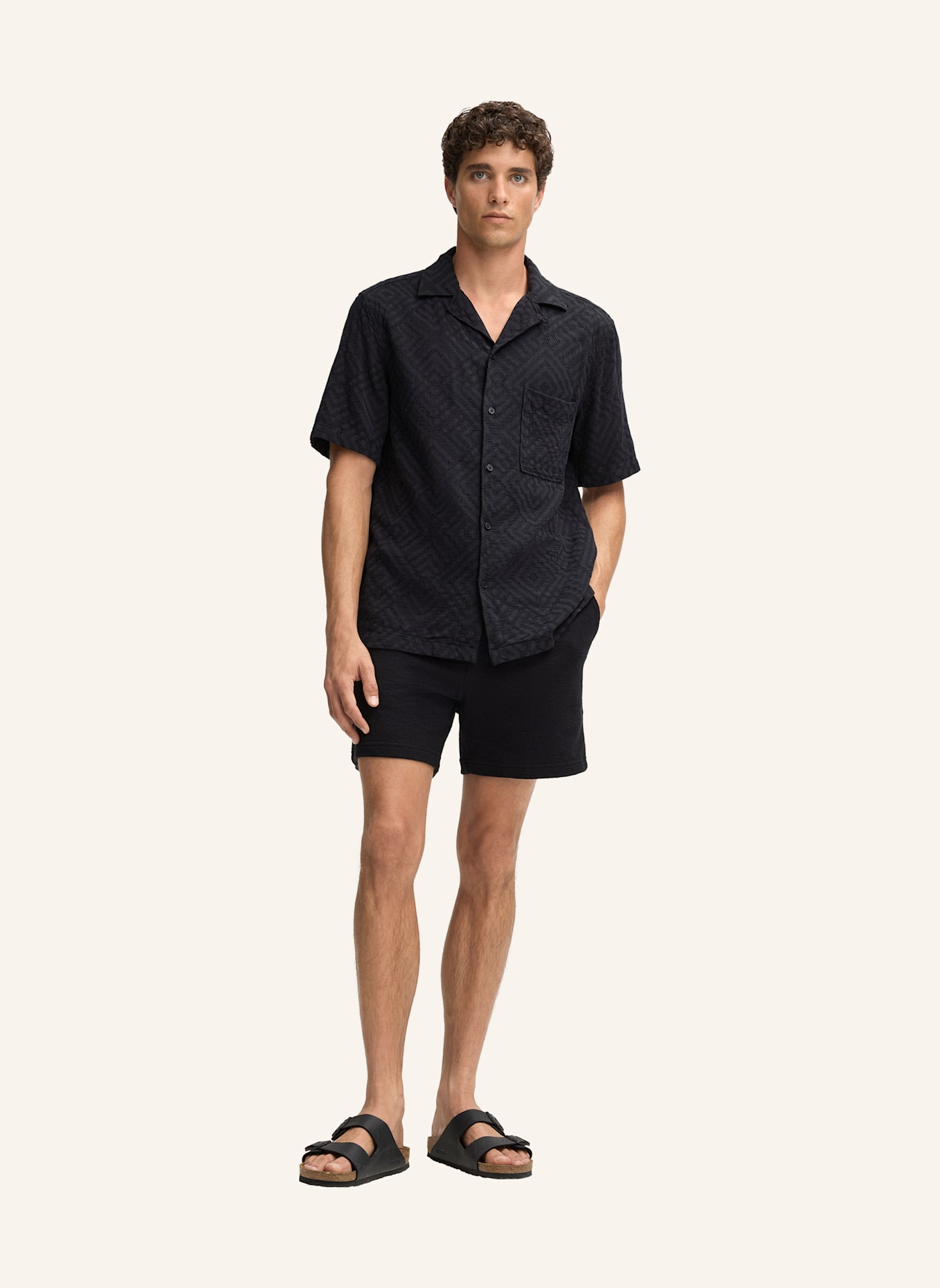 STRELLSON Hemd CISCO: SCHWARZ