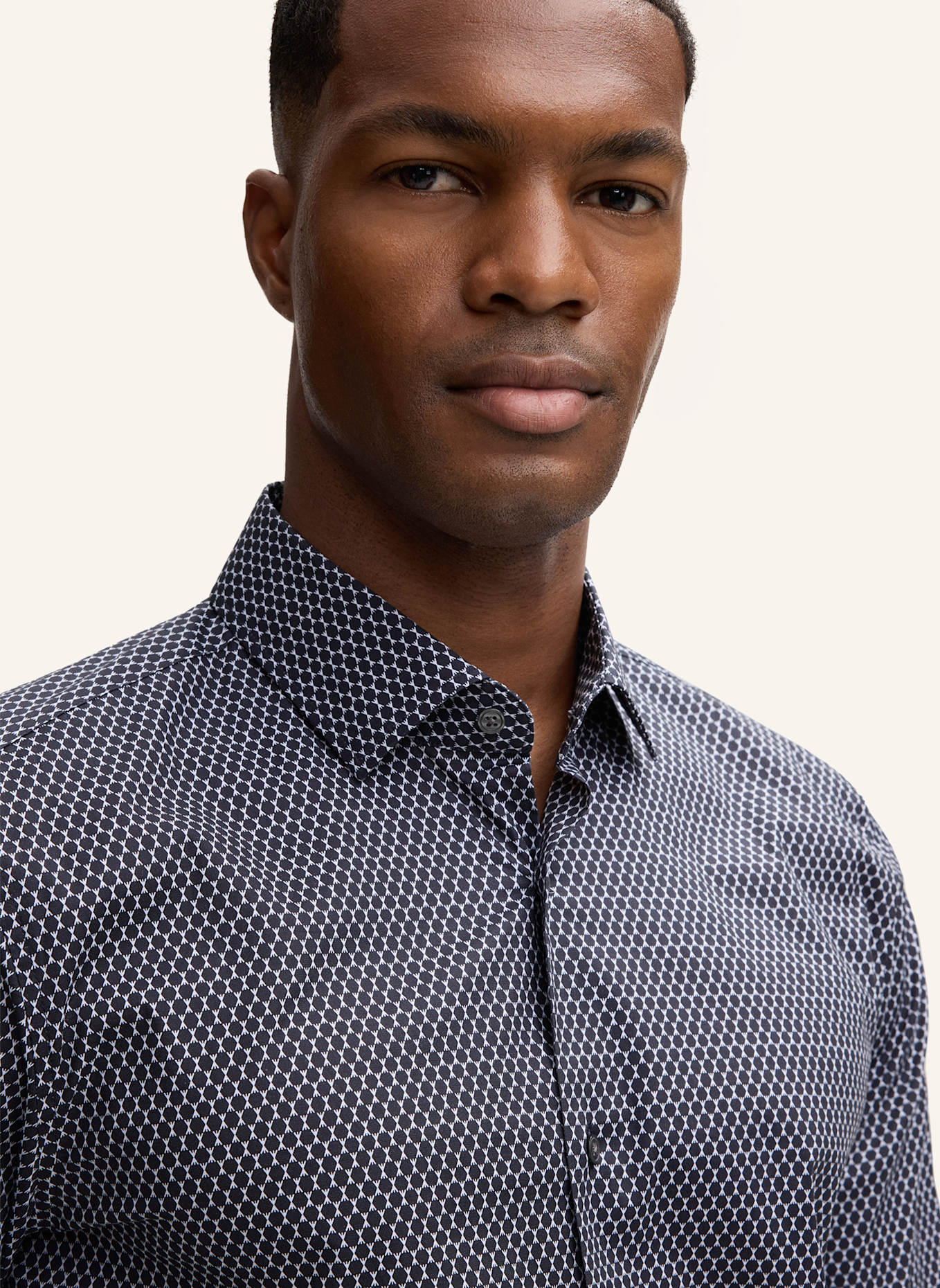 STRELLSON Hemd STAN: DUNKELBLAU