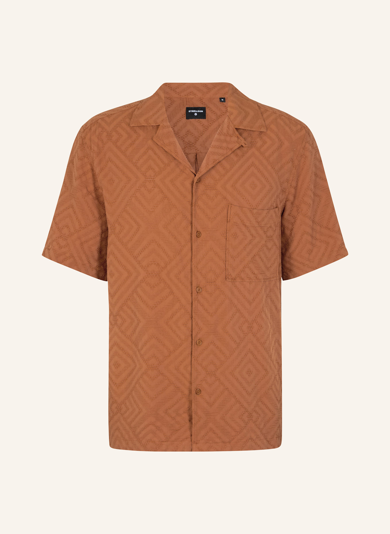 STRELLSON Hemd CISCO: BRAUN