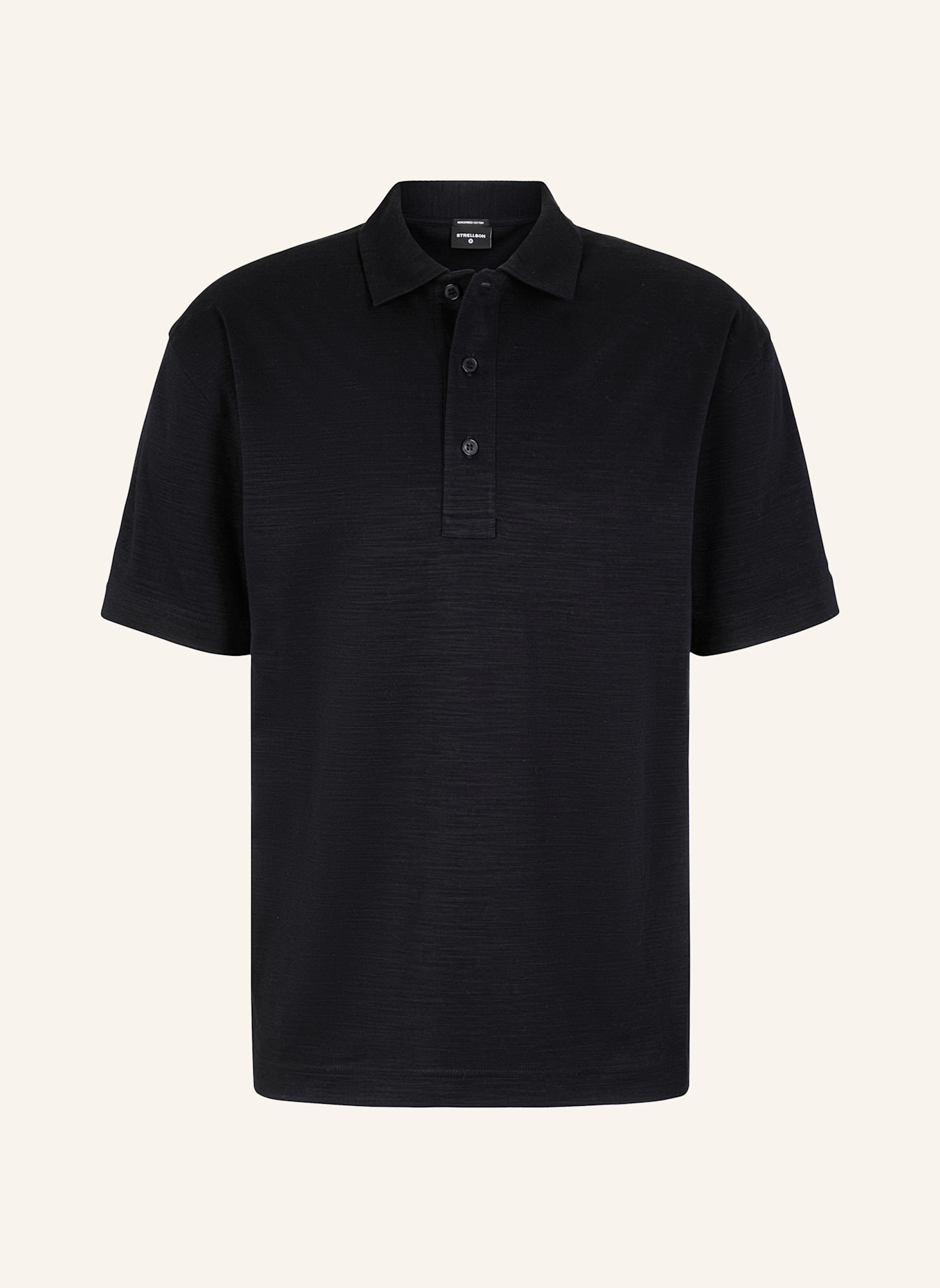 STRELLSON Poloshirt ERIK: SCHWARZ