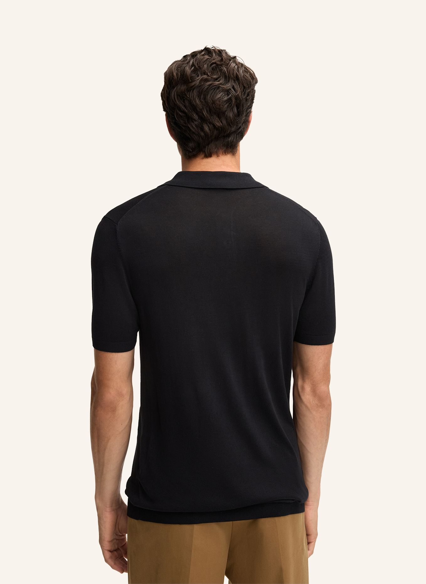 STRELLSON Poloshirt VADIM: SCHWARZ