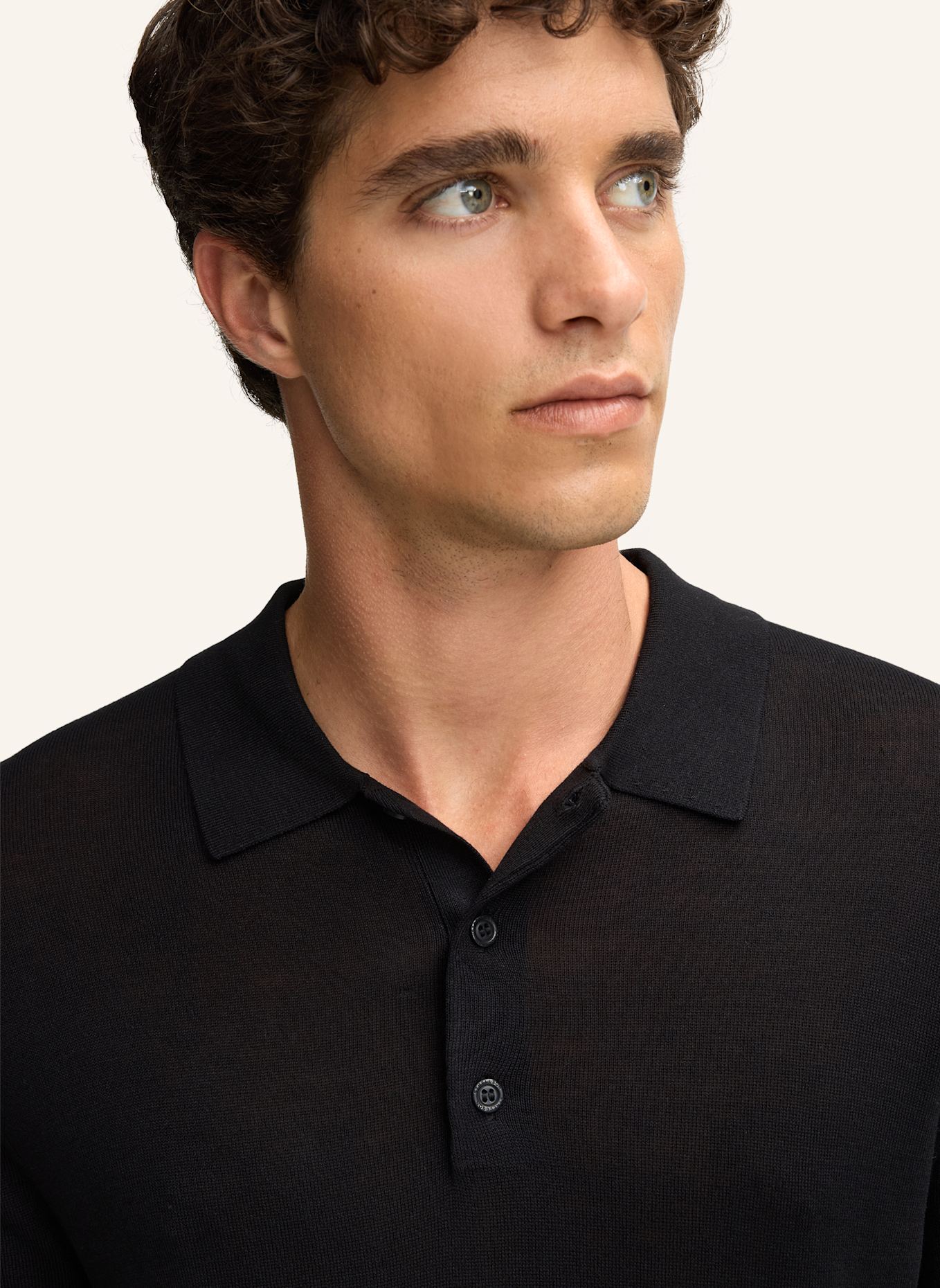 STRELLSON Poloshirt VADIM: SCHWARZ