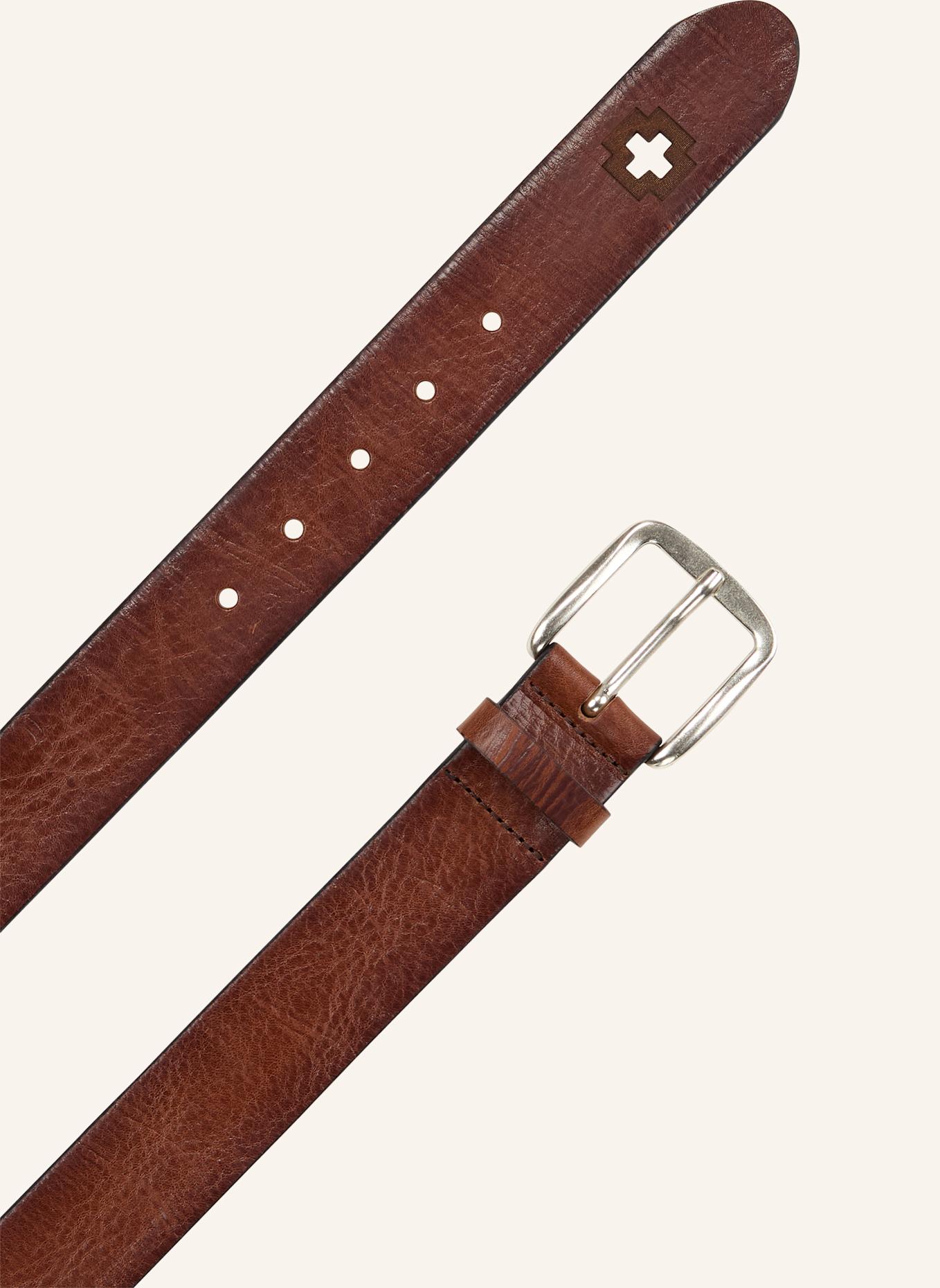 STRELLSON Gürtel LEDERGÜRTEL: COGNAC