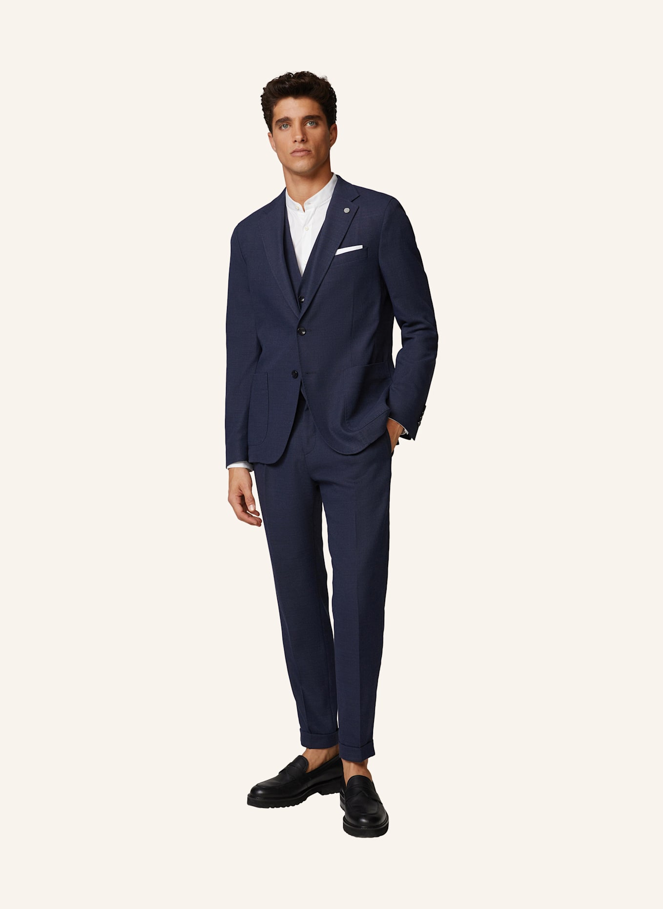 STRELLSON Anzugsakko ACON Slim Fit: DUNKELBLAU