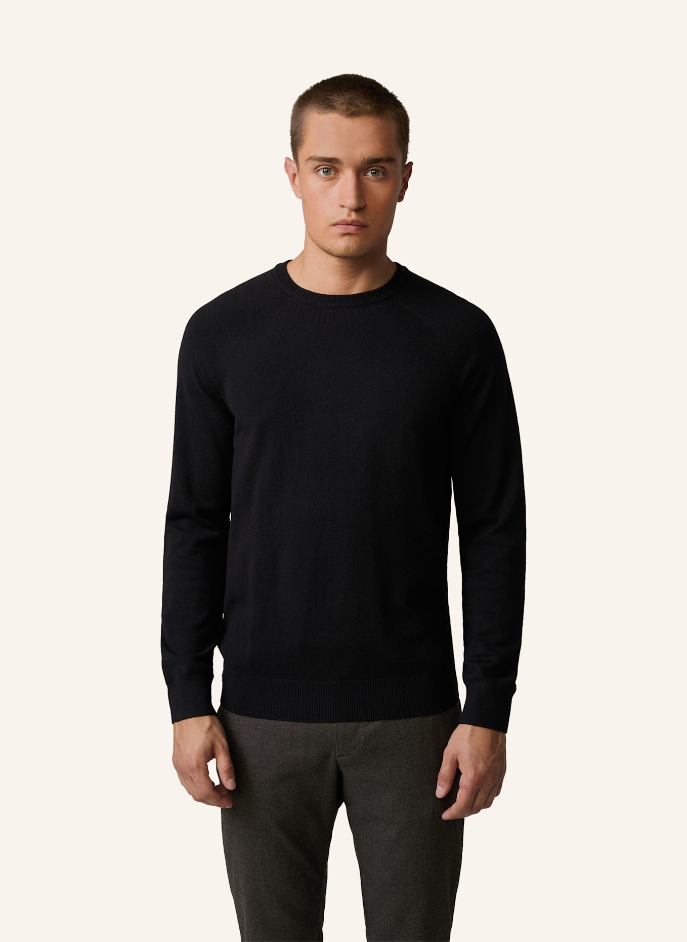 STRELLSON Pullover LUKA: SCHWARZ
