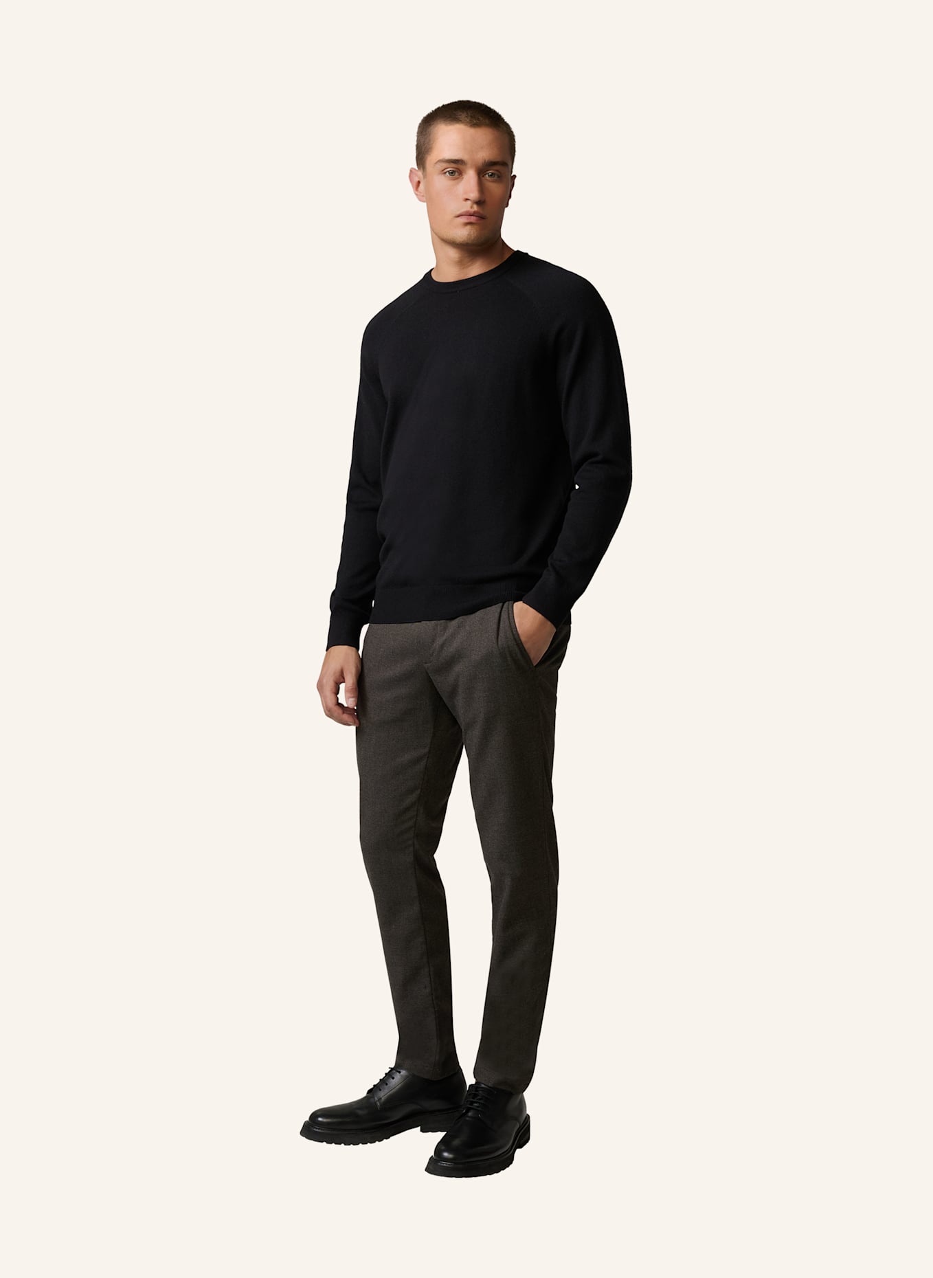 STRELLSON Pullover LUKA: SCHWARZ