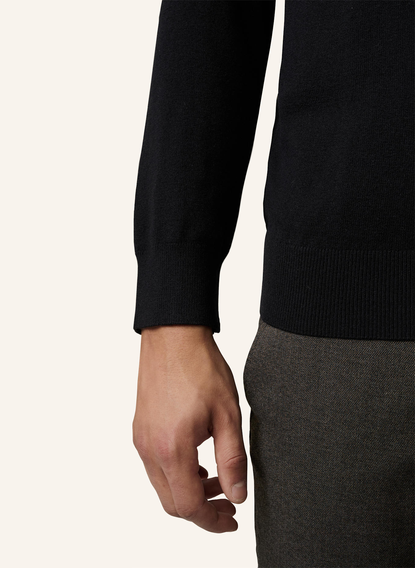 STRELLSON Pullover LUKA: SCHWARZ