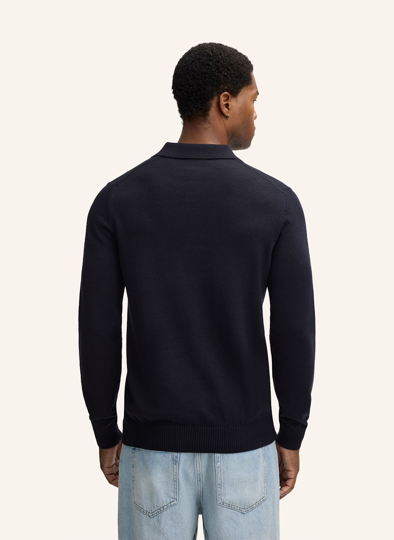 STRELLSON Pullover AIDEN: DUNKELBLAU