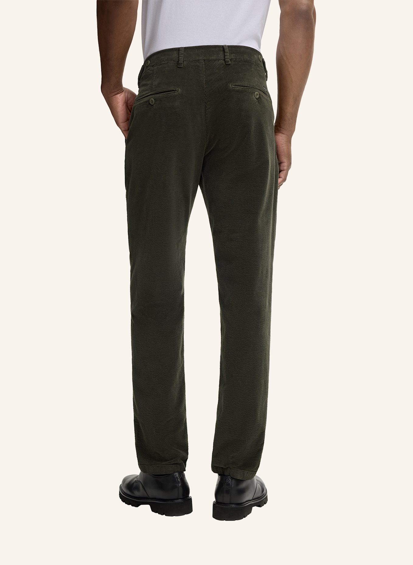 STRELLSON Cordhose RION: GRÜN