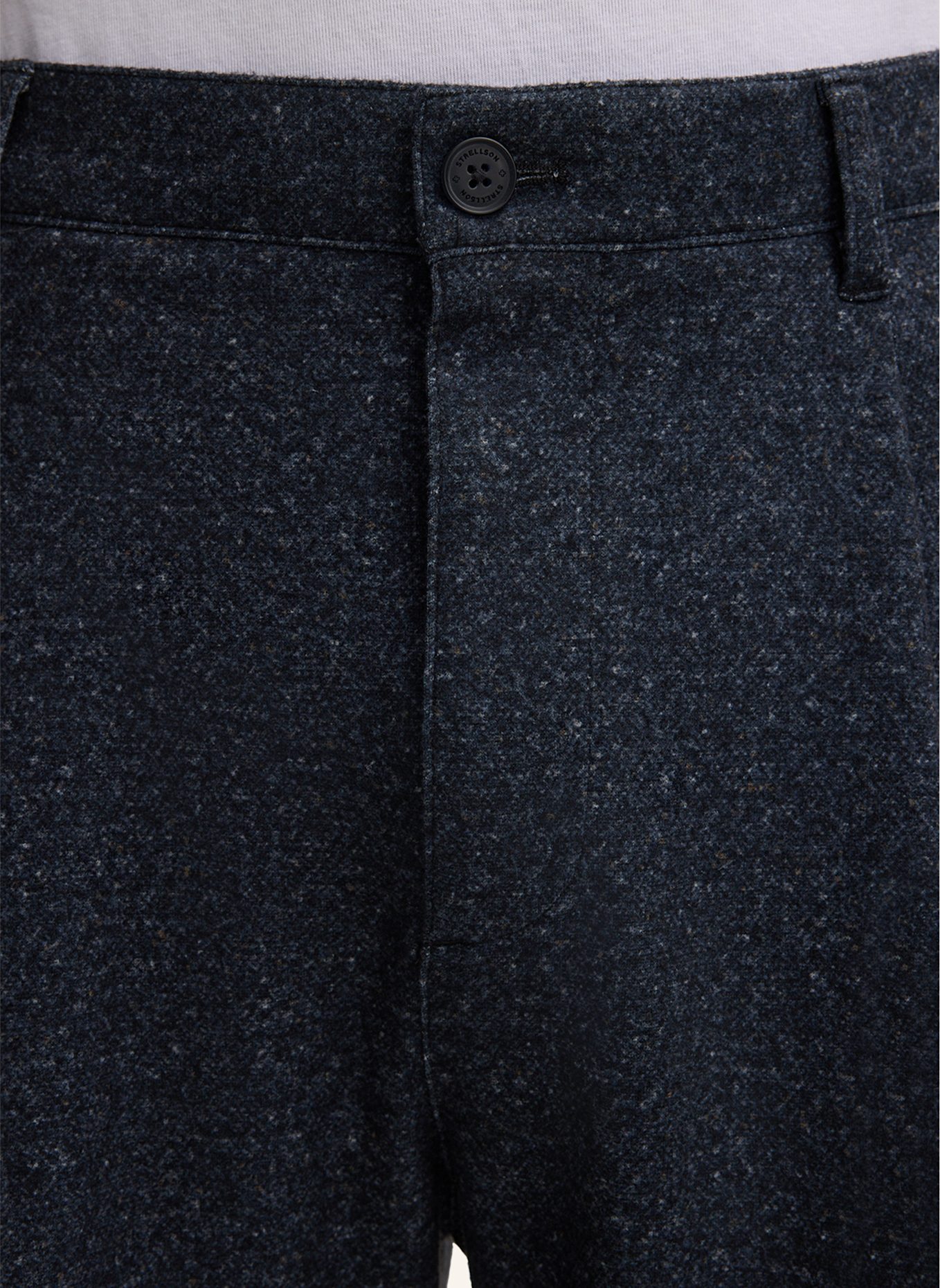 STRELLSON Bundfaltenhose LUDO: DUNKELBLAU