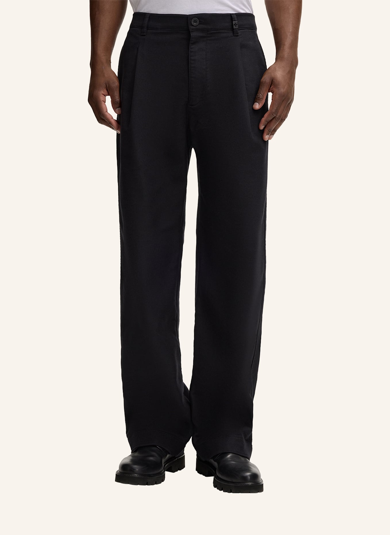 STRELLSON Stoffhose LUDO: SCHWARZ