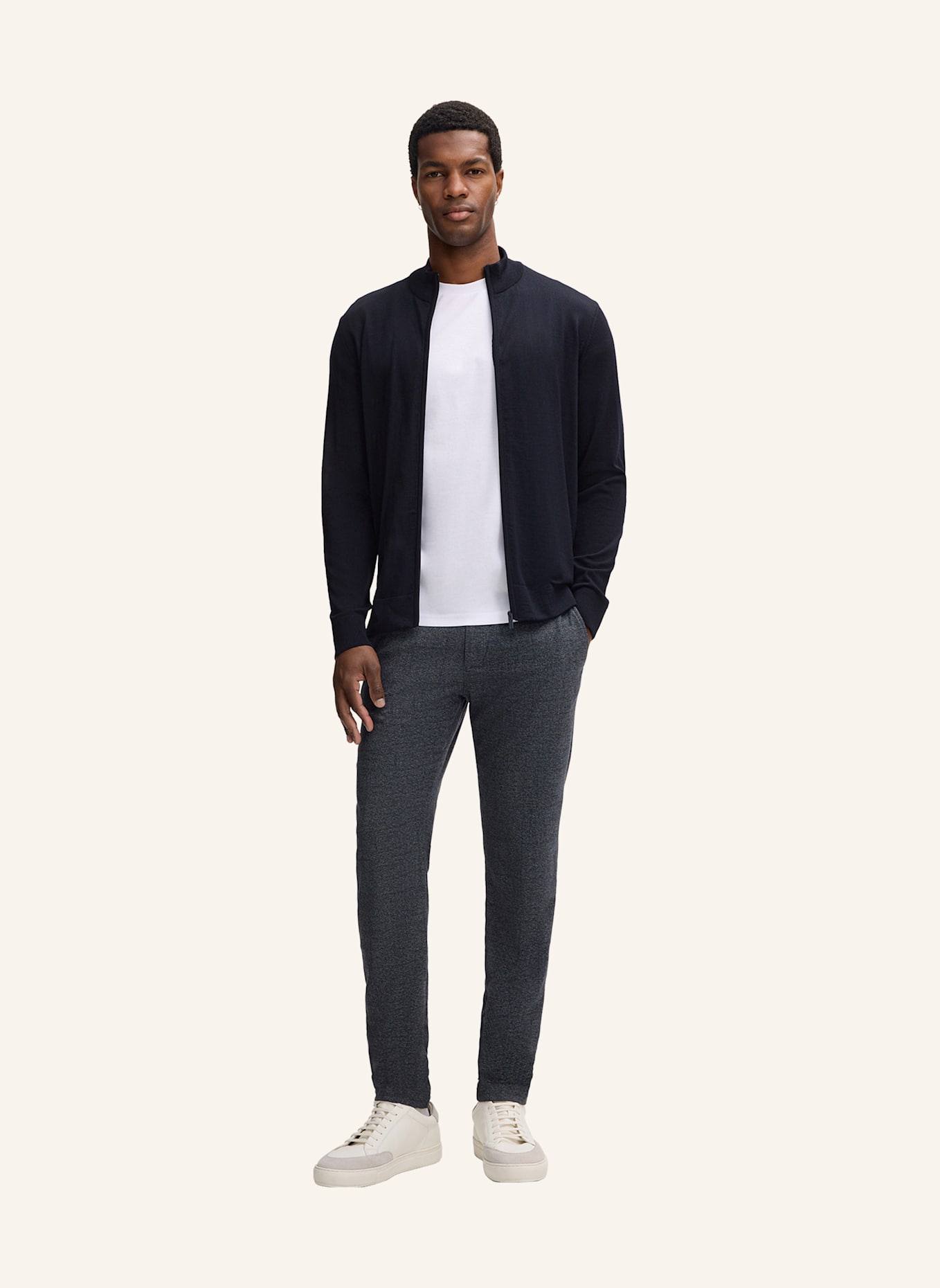 STRELLSON Anzughose TIUS: BLAU/ GRAU