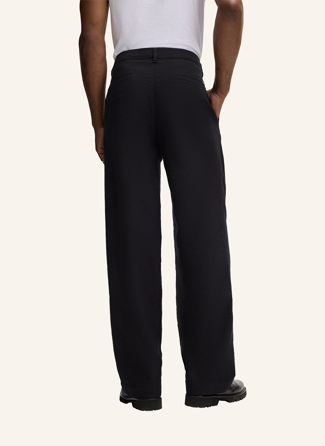 STRELLSON Stoffhose LUDO: SCHWARZ