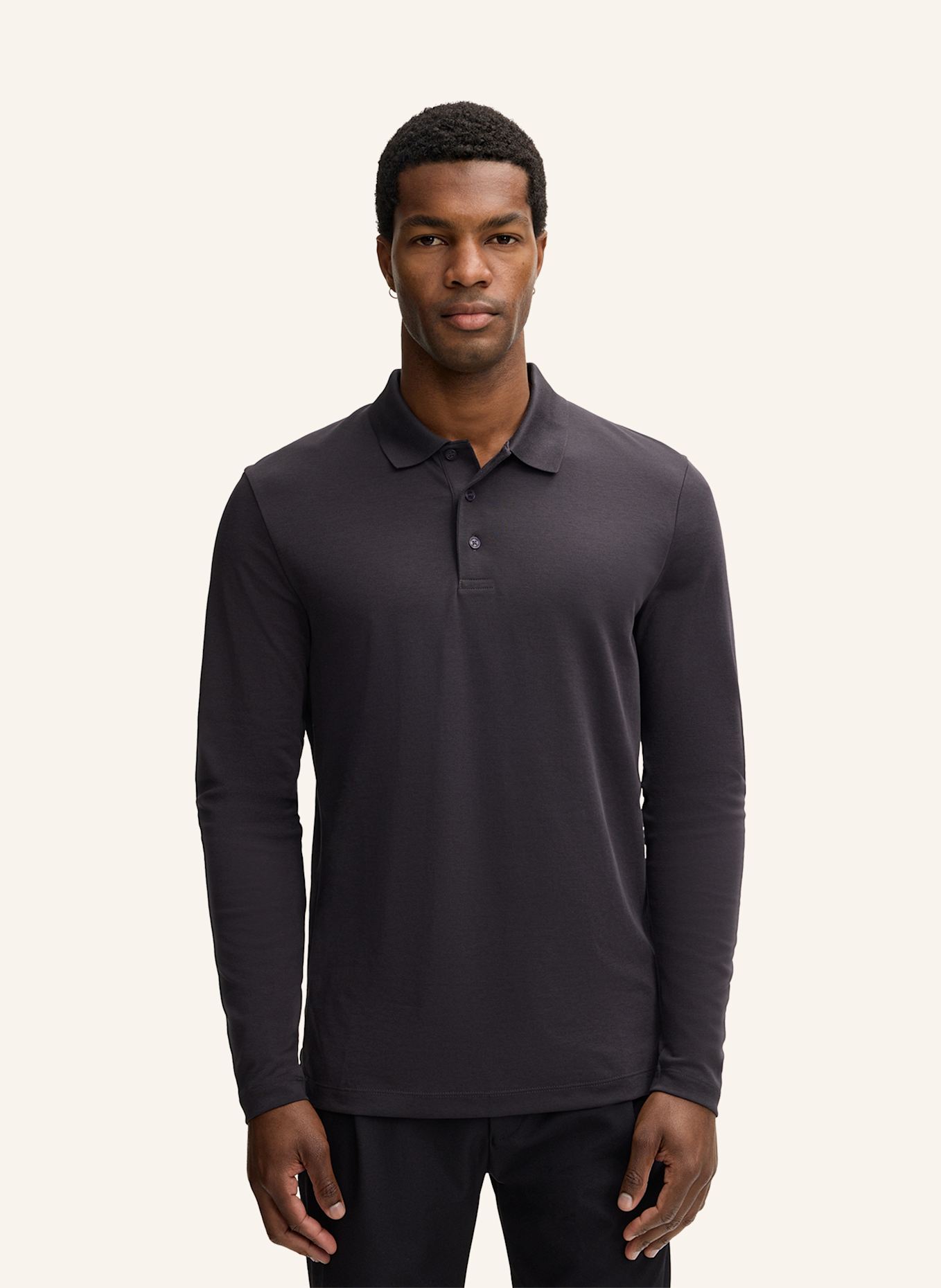 STRELLSON Longsleeve EDGAR: SCHWARZ
