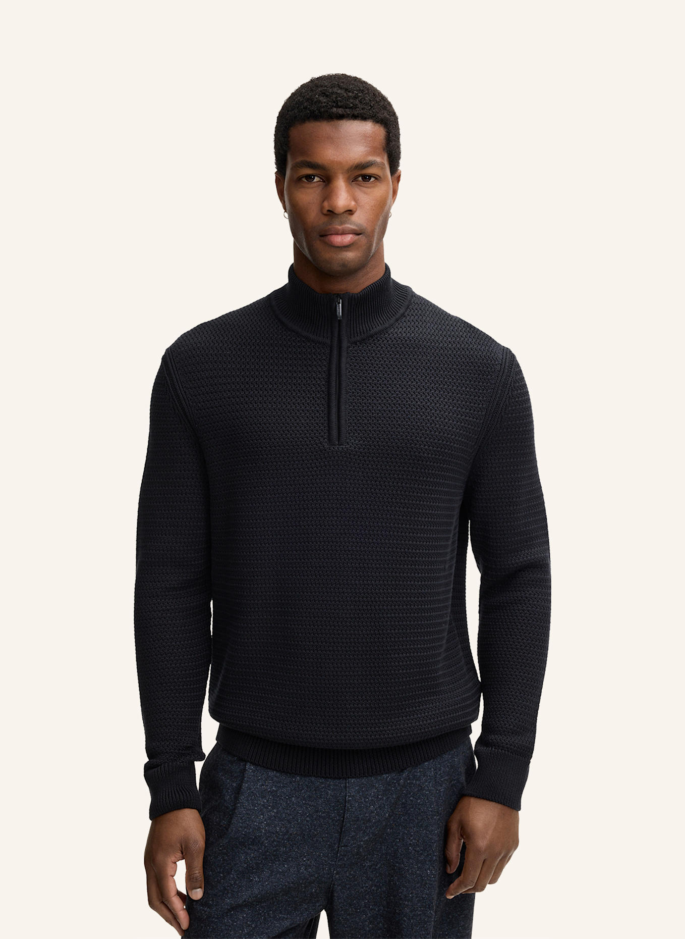 STRELLSON Pullover ADRIAN: SCHWARZ