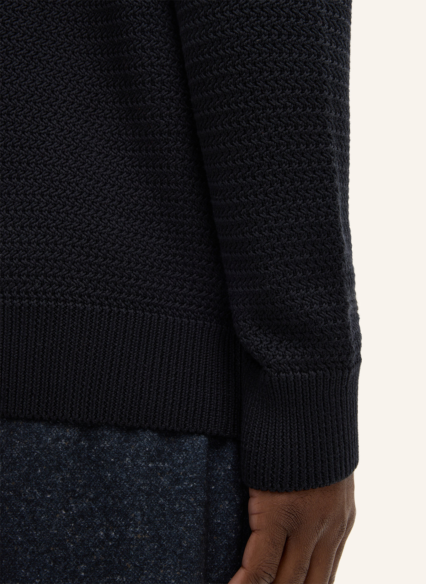 STRELLSON Pullover ADRIAN: SCHWARZ