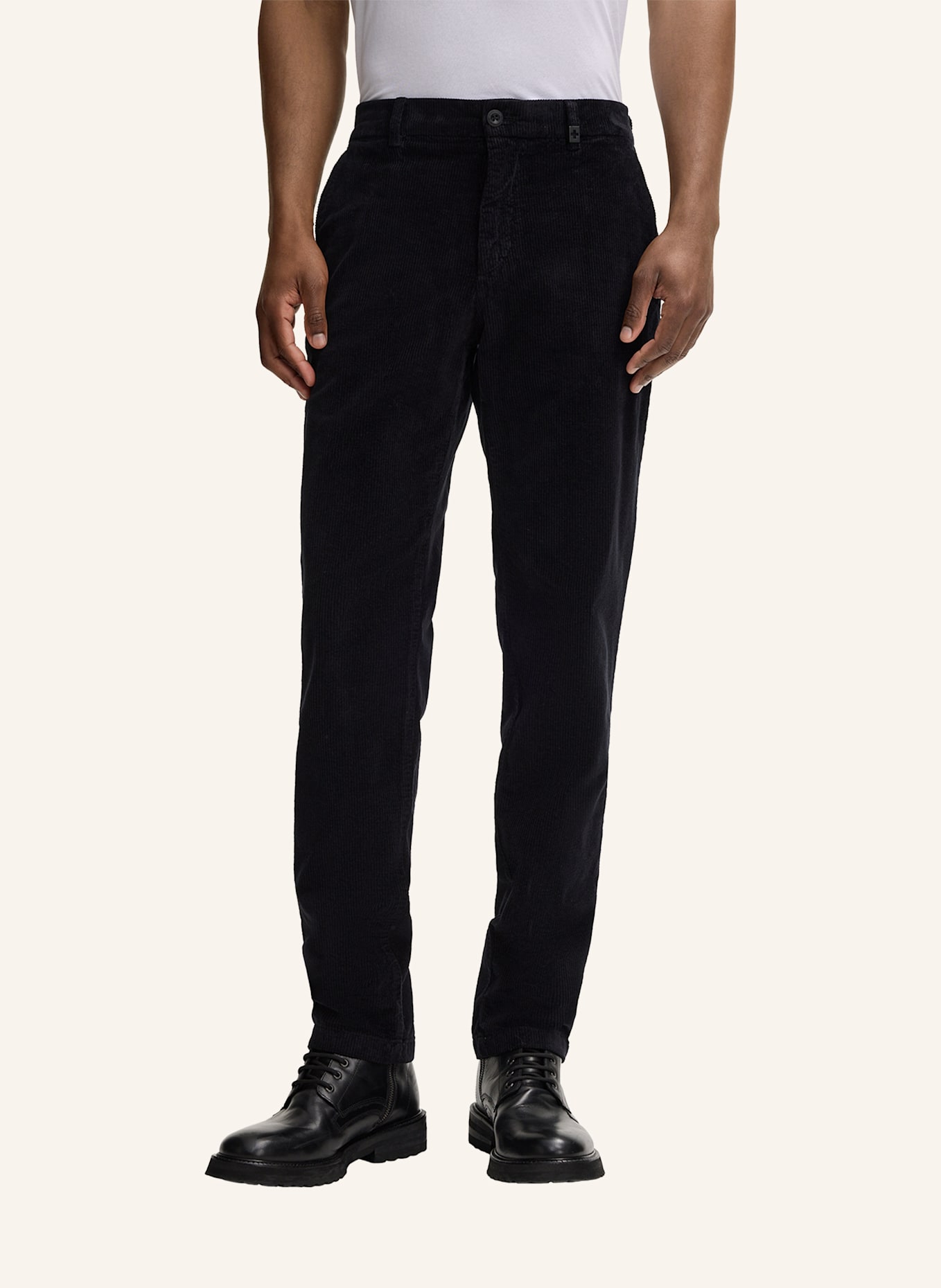 STRELLSON Cordhose RION: SCHWARZ