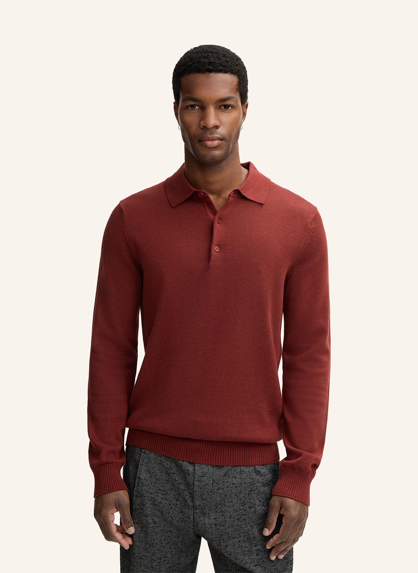 STRELLSON Pullover AIDEN: ROT
