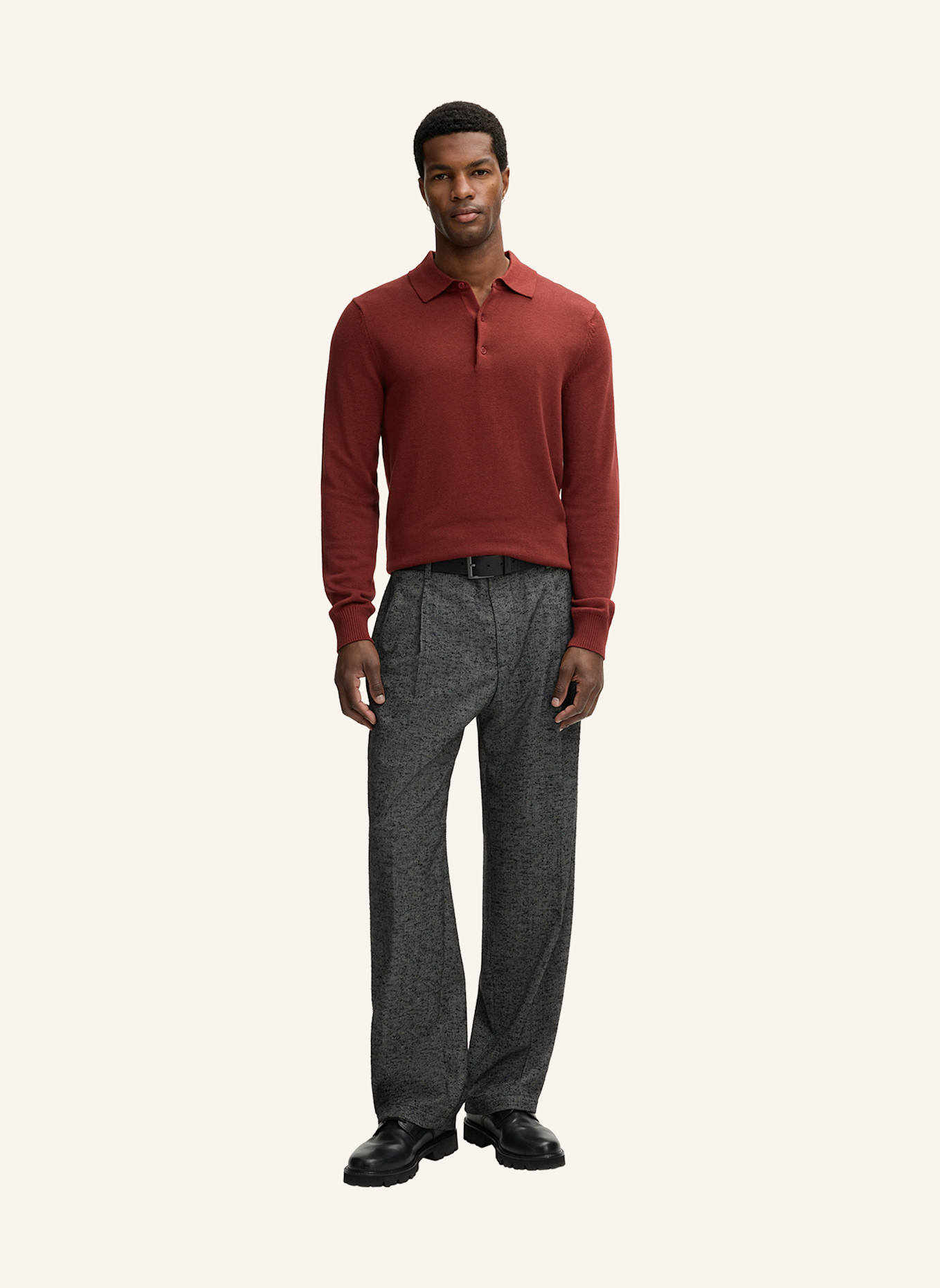 STRELLSON Pullover AIDEN: ROT