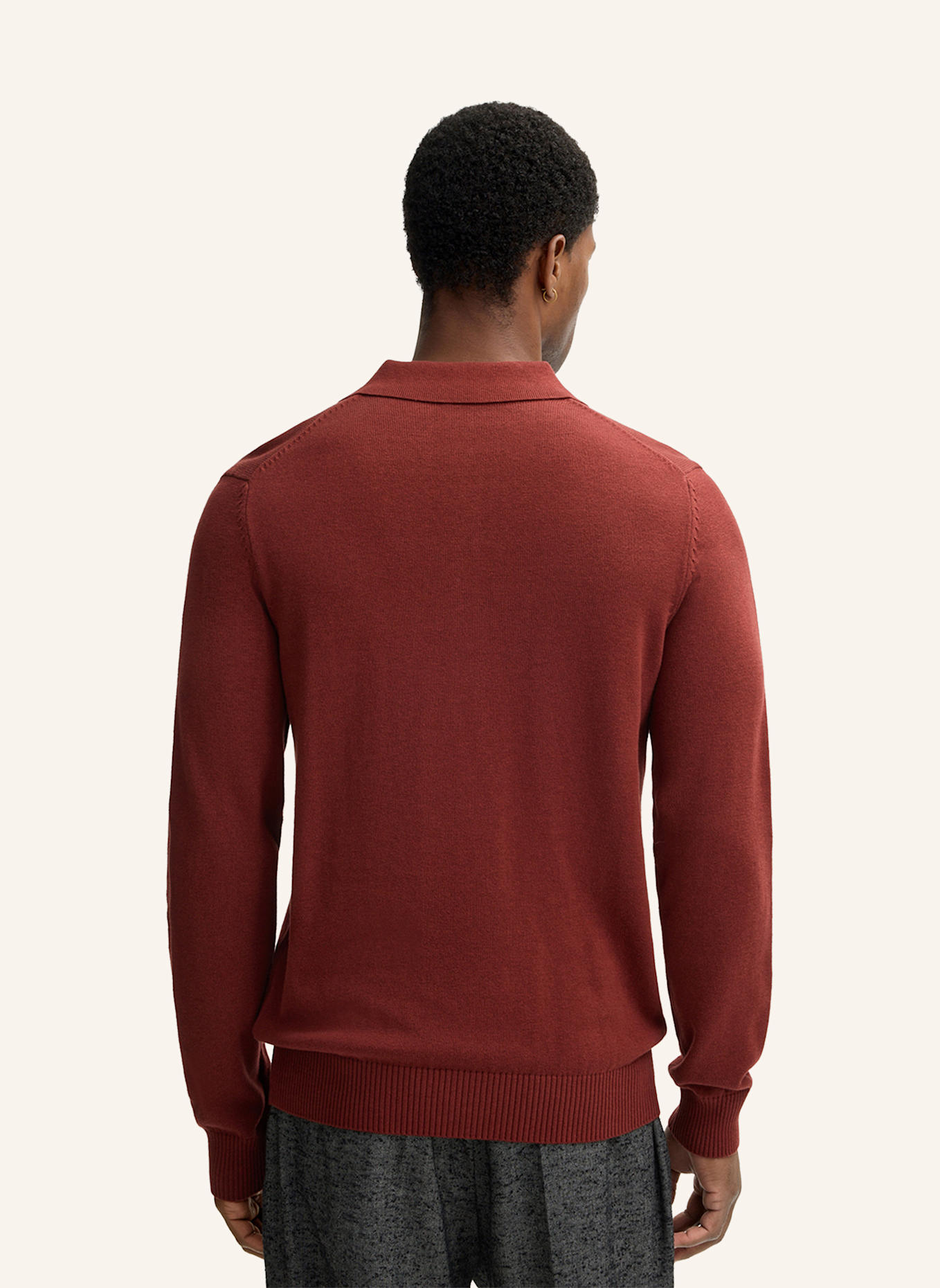 STRELLSON Pullover AIDEN: ROT