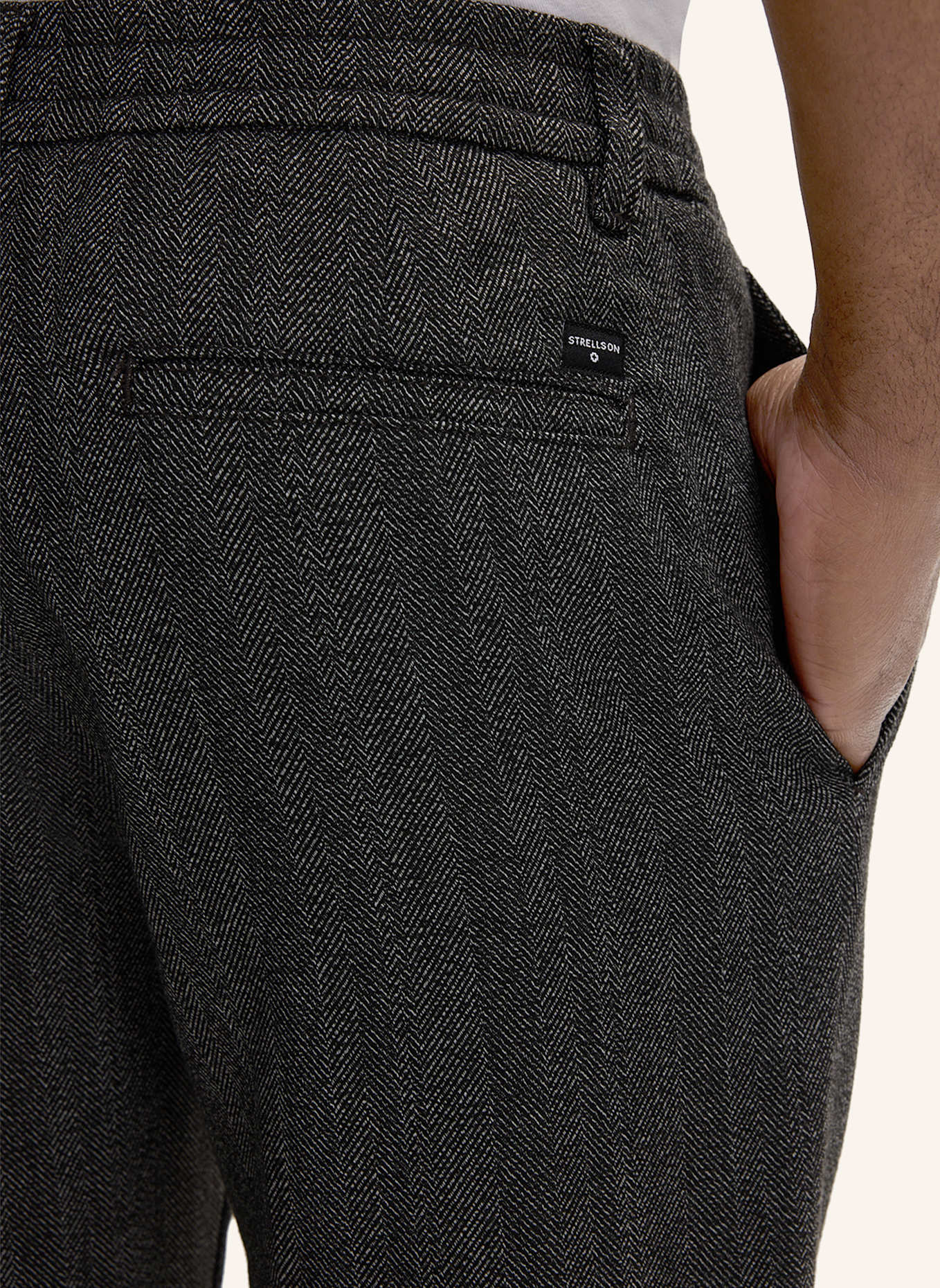 STRELLSON Stoffhose LUI: GRAU