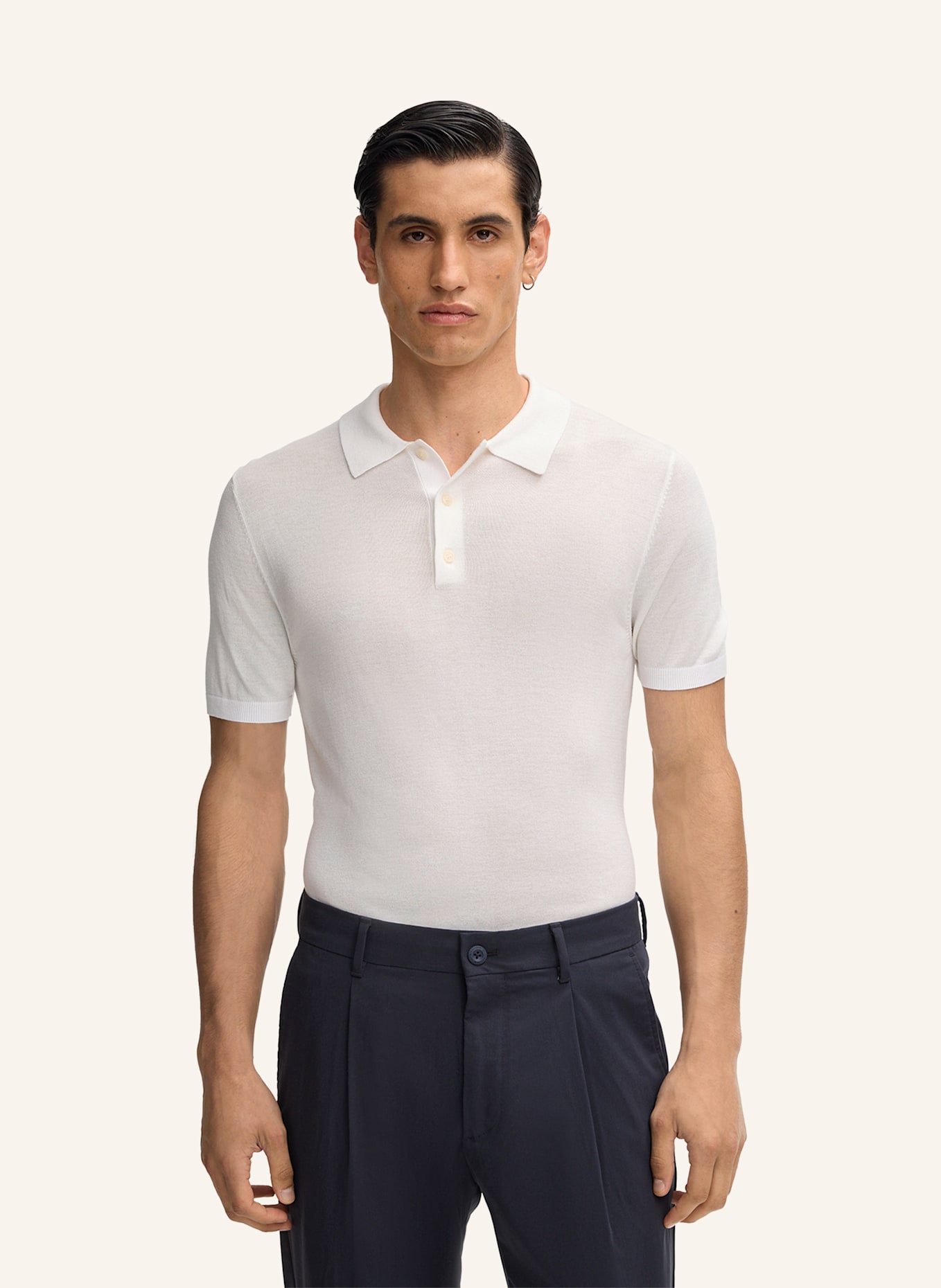 STRELLSON Poloshirt VADIM: WEISS