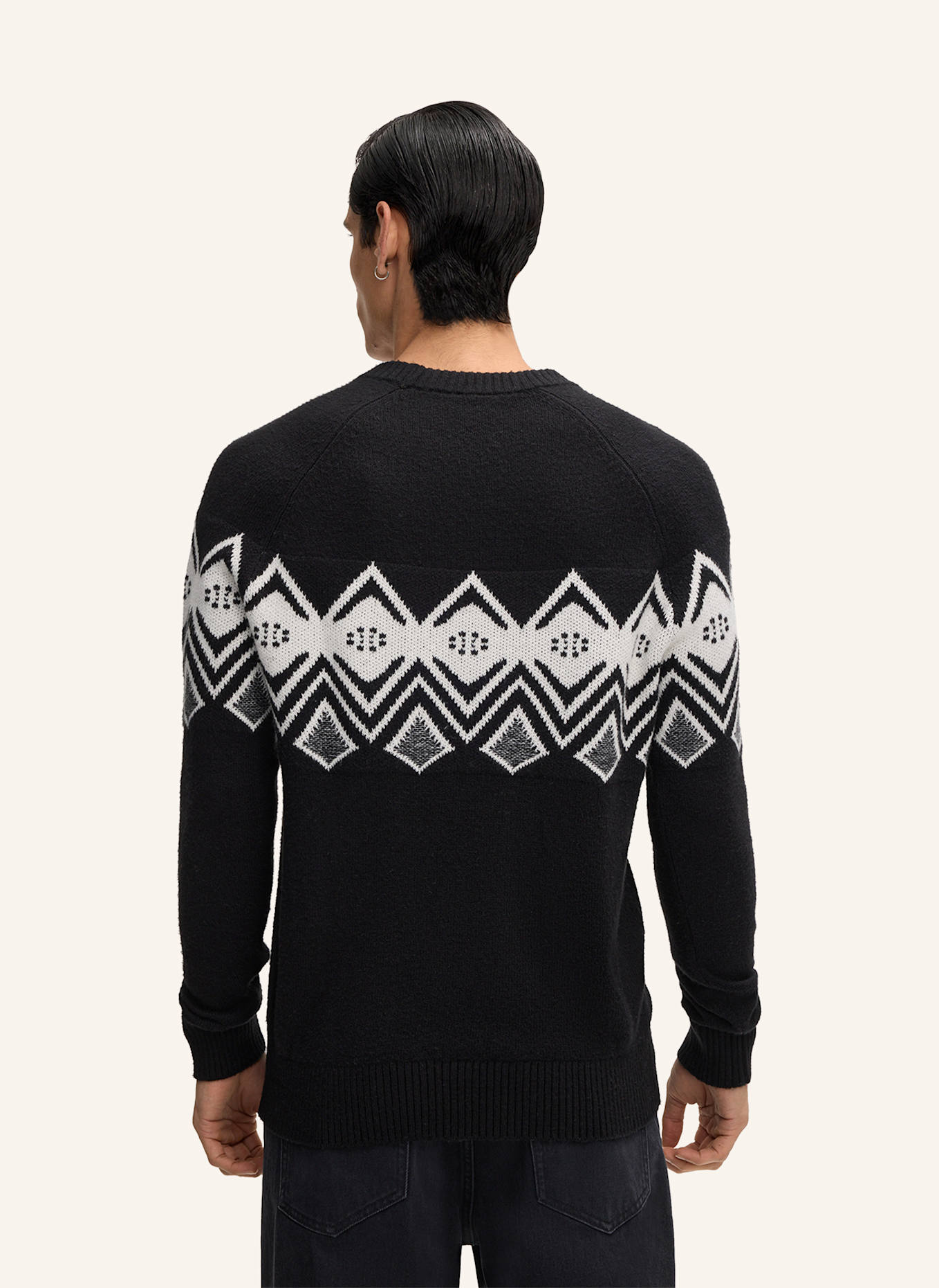 STRELLSON Pullover TITO: SCHWARZ
