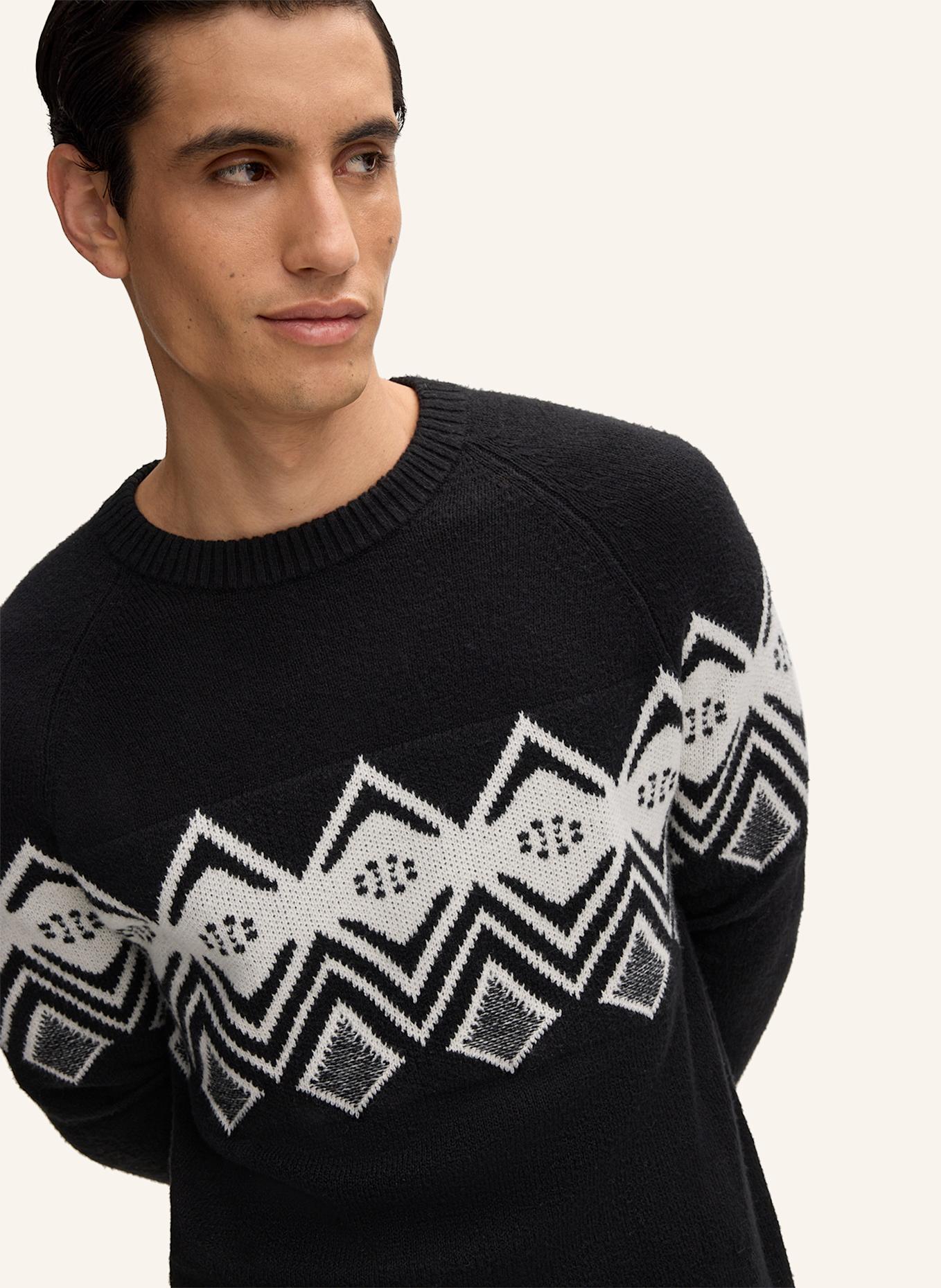 STRELLSON Pullover TITO: SCHWARZ