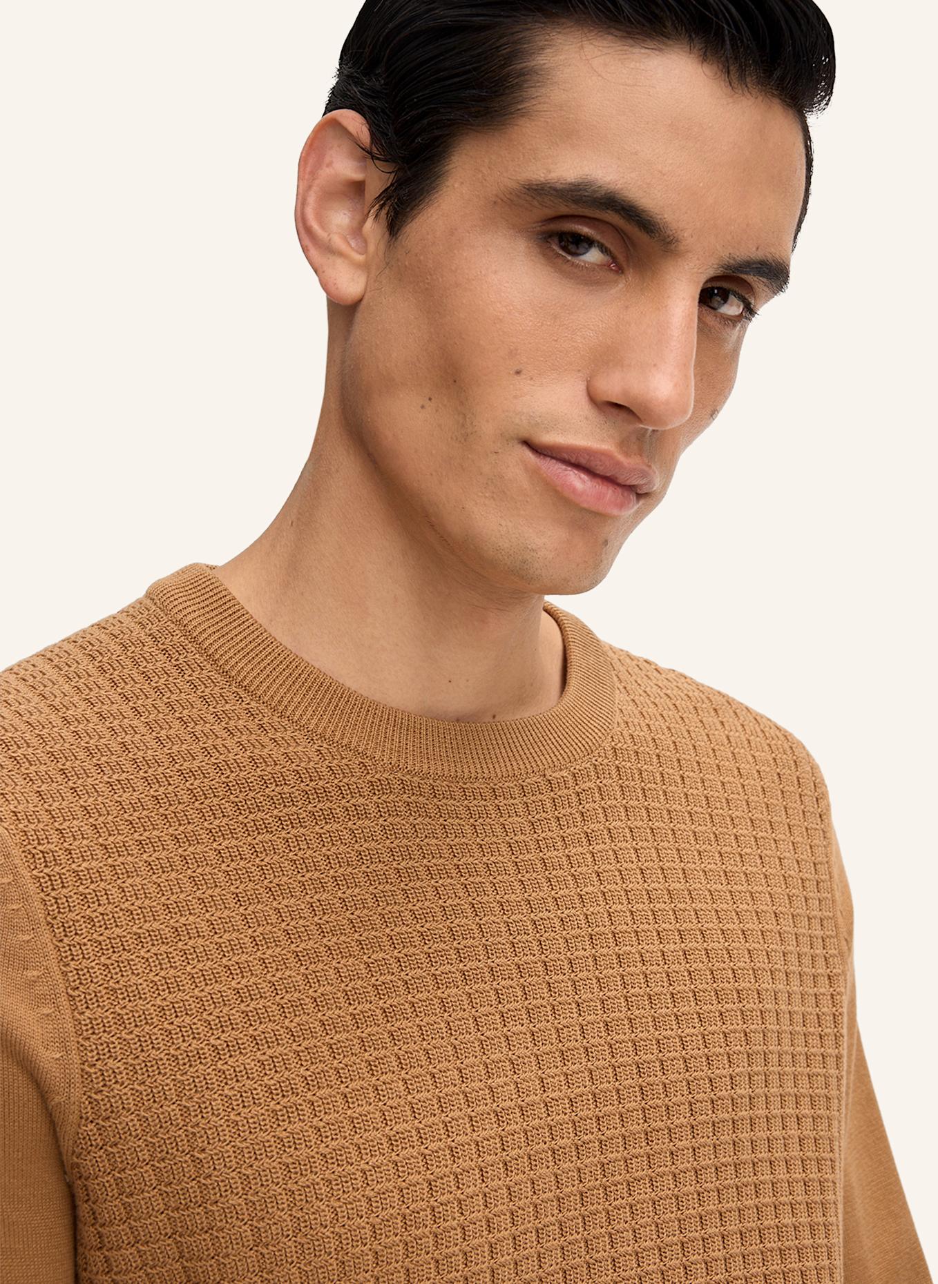 STRELLSON Pullover ADRIAN: CAMEL