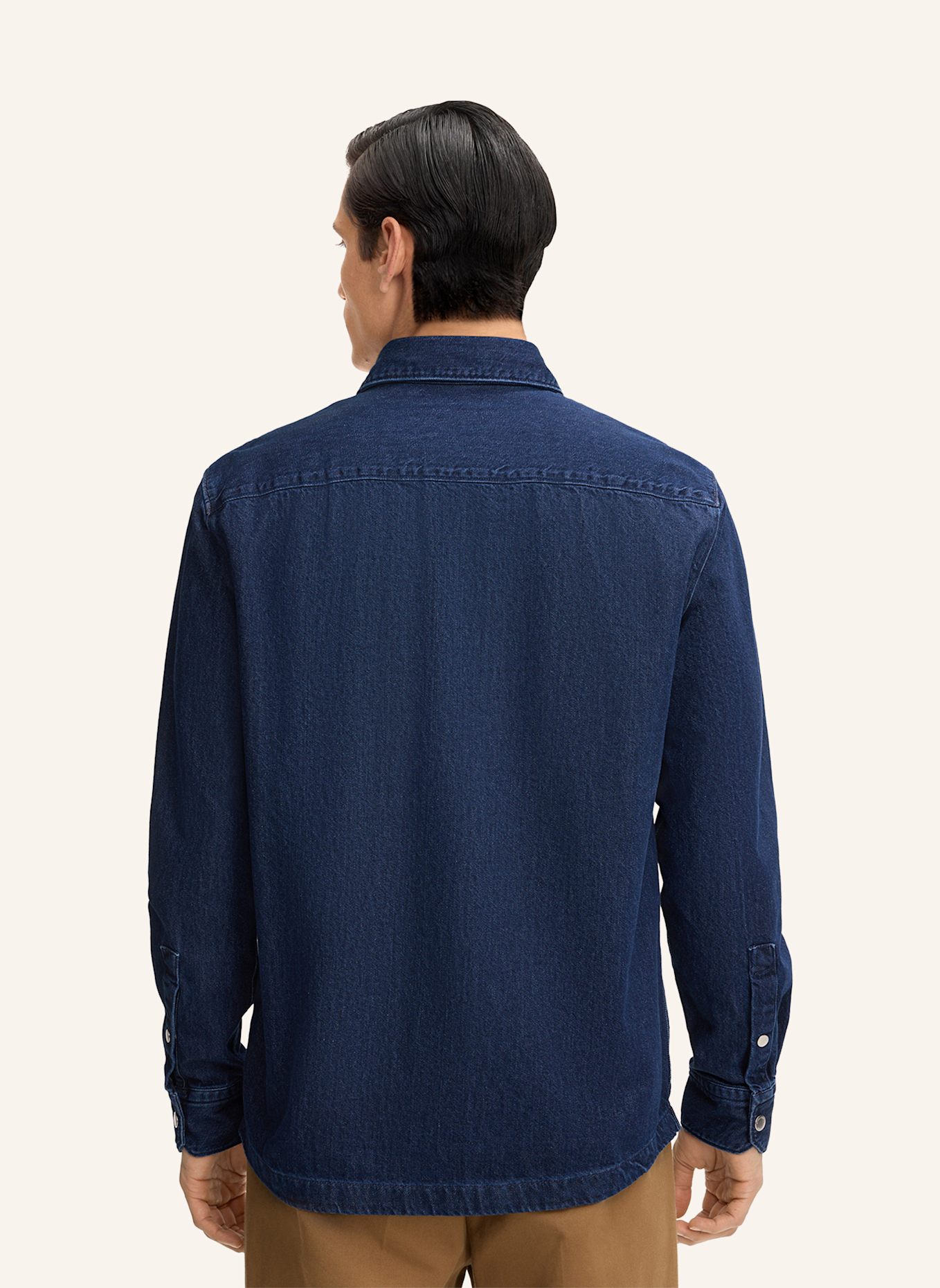 STRELLSON Jeanshemd CAL: DUNKELBLAU