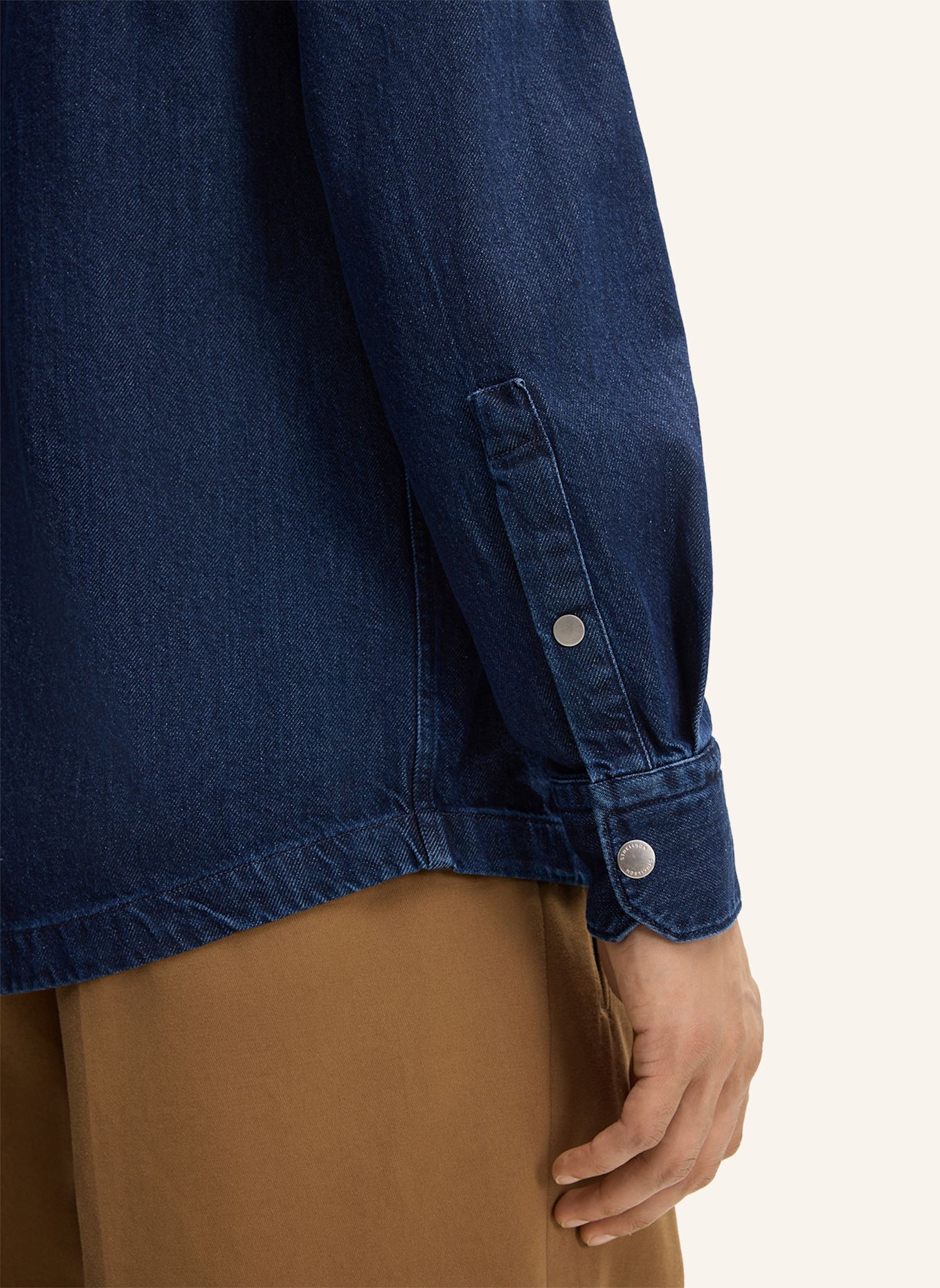 STRELLSON Jeanshemd CAL: DUNKELBLAU