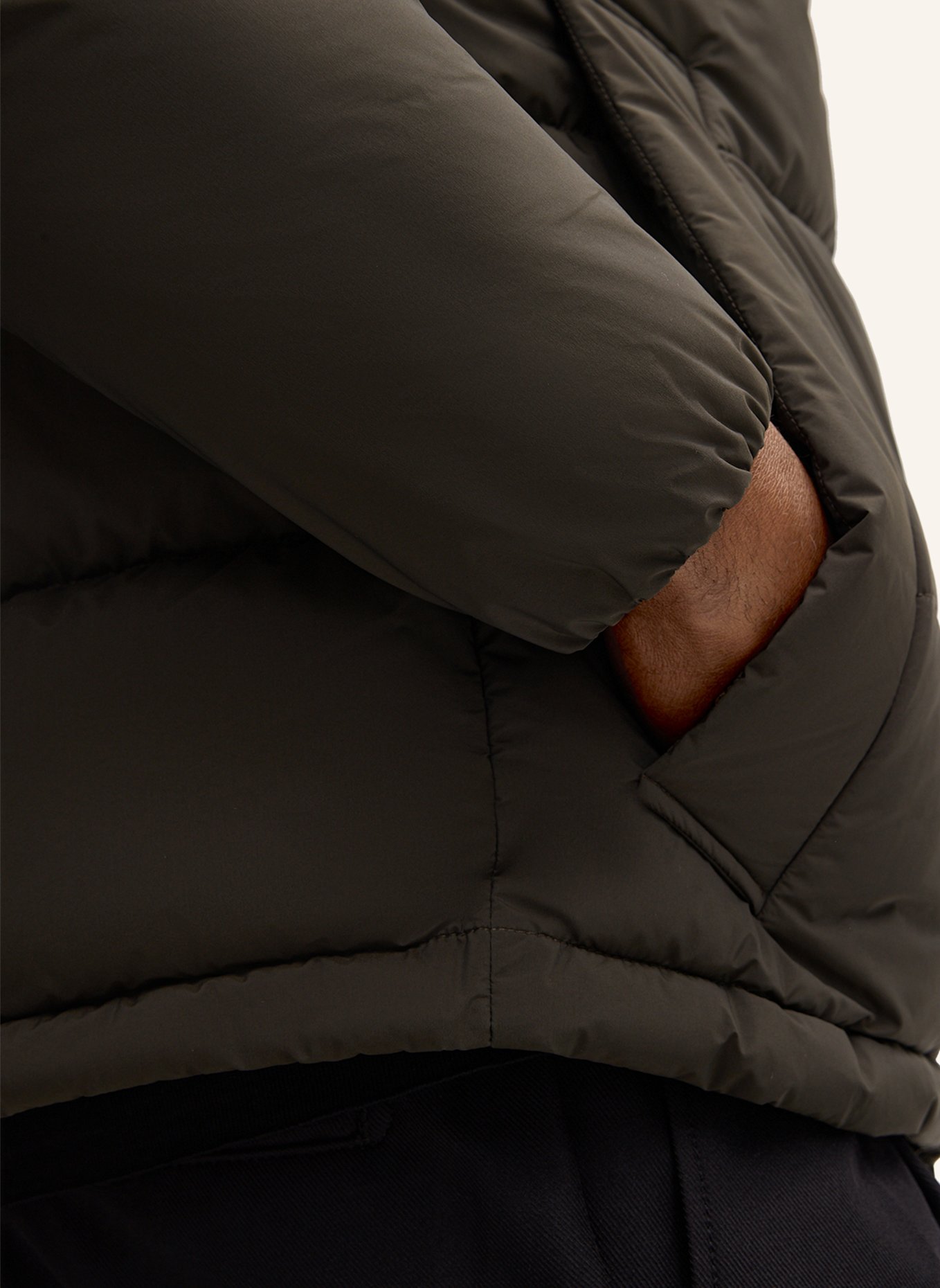 STRELLSON Steppjacke SMOOTH: OLIV