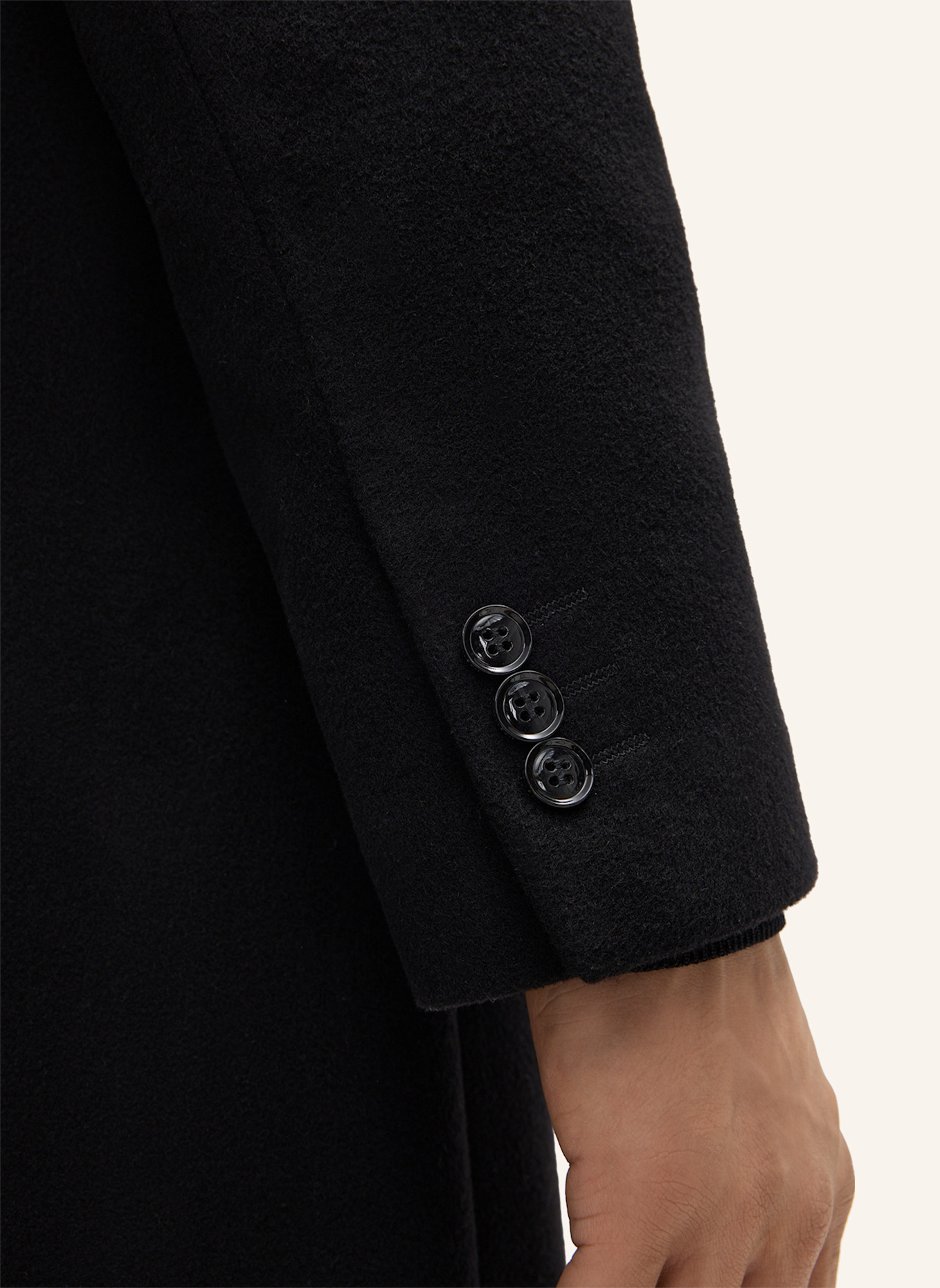 STRELLSON Mantel PALETTO: SCHWARZ