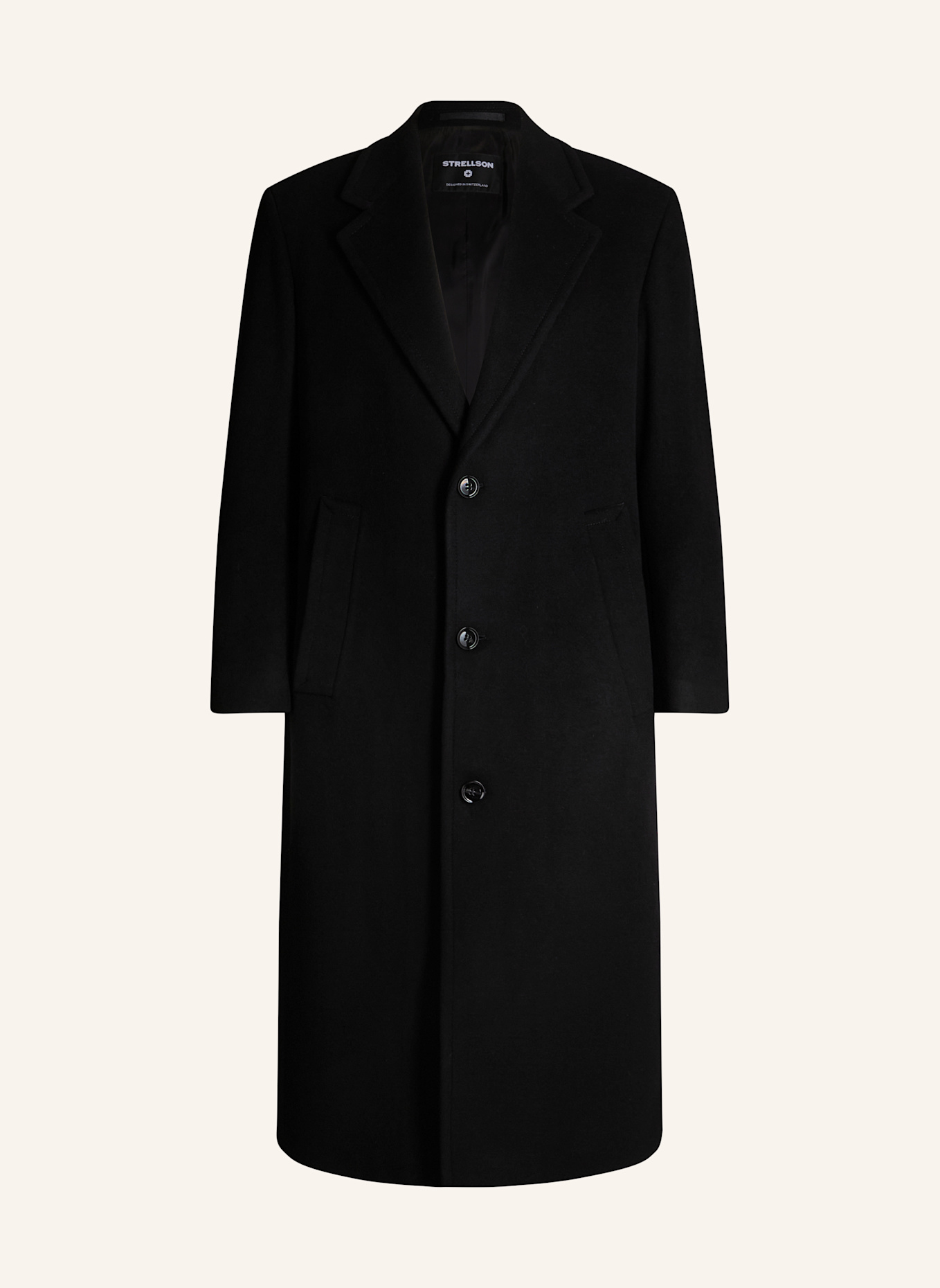 STRELLSON Mantel PALETTO: SCHWARZ