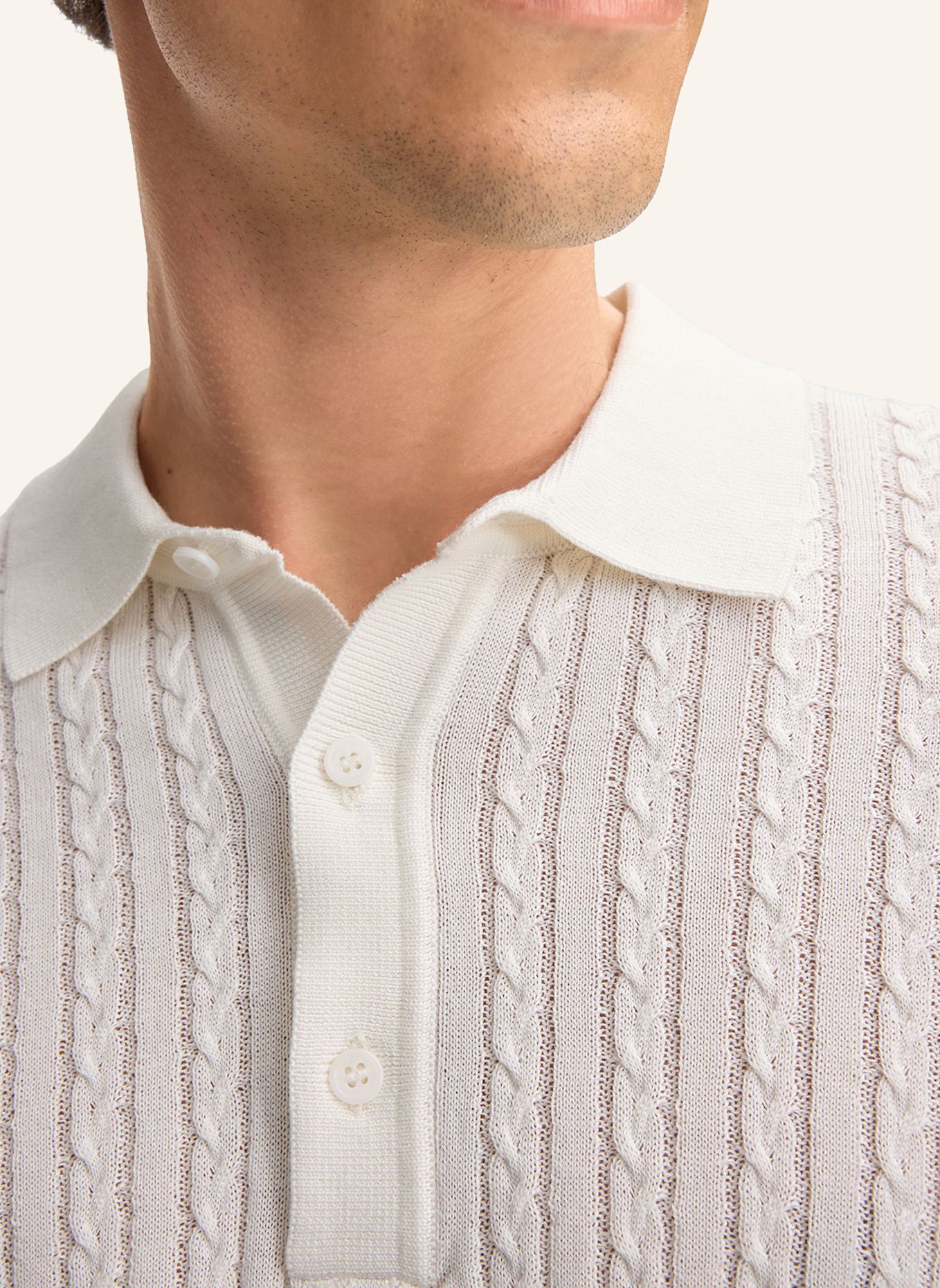 STRELLSON Pullover KITO: CREME