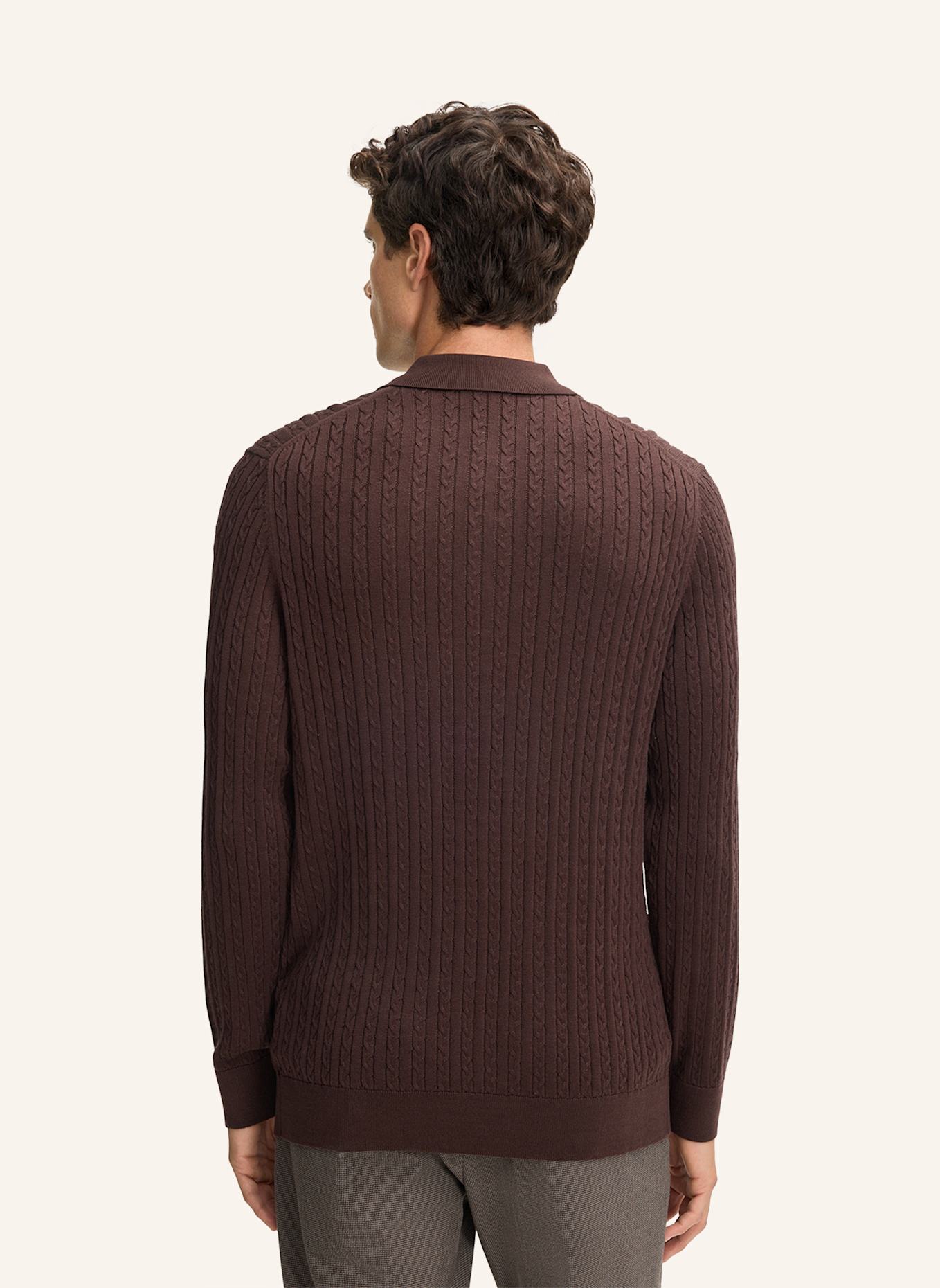 STRELLSON Pullover KITO: BRAUN