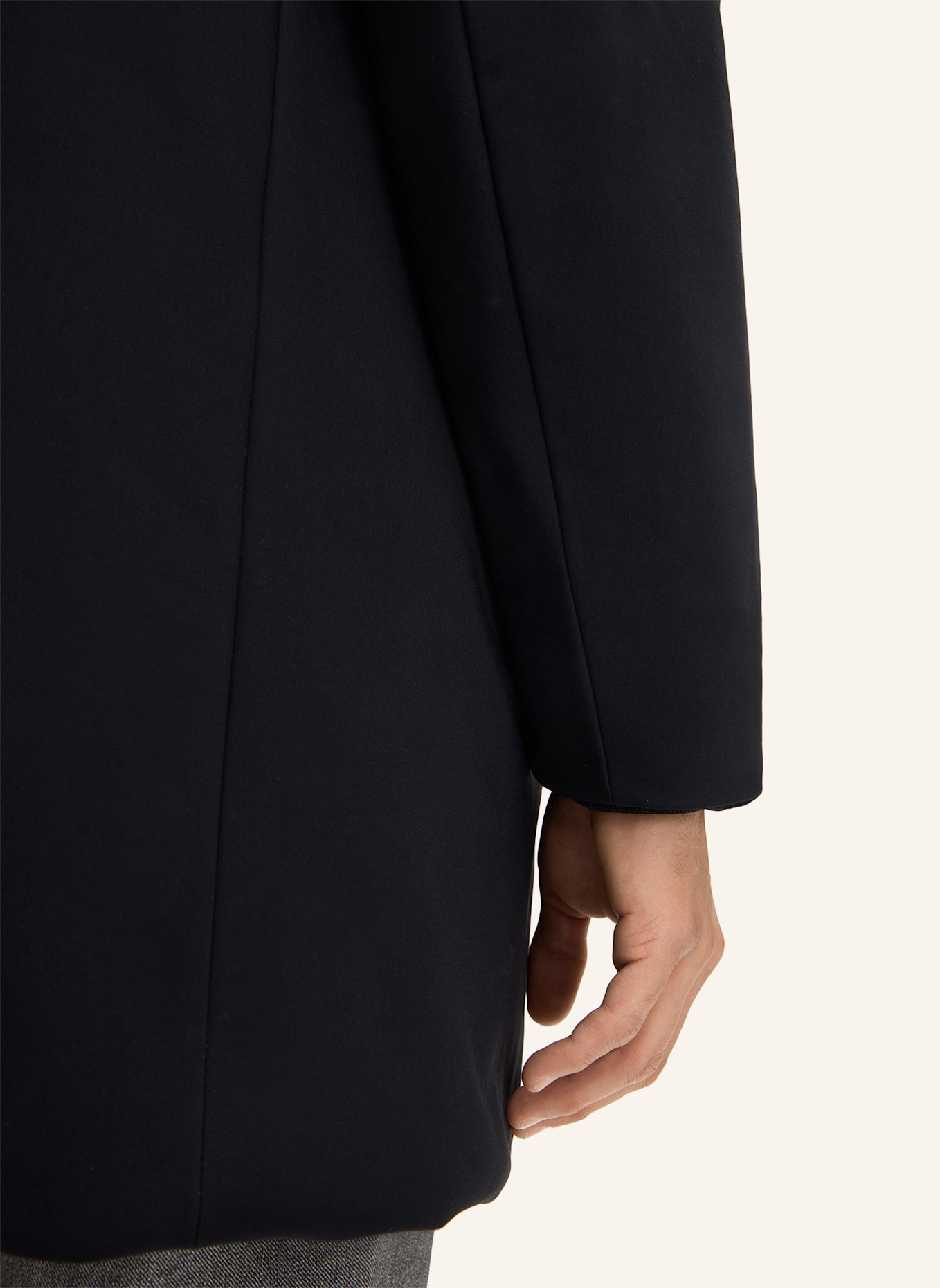 STRELLSON Parka FLEX: SCHWARZ