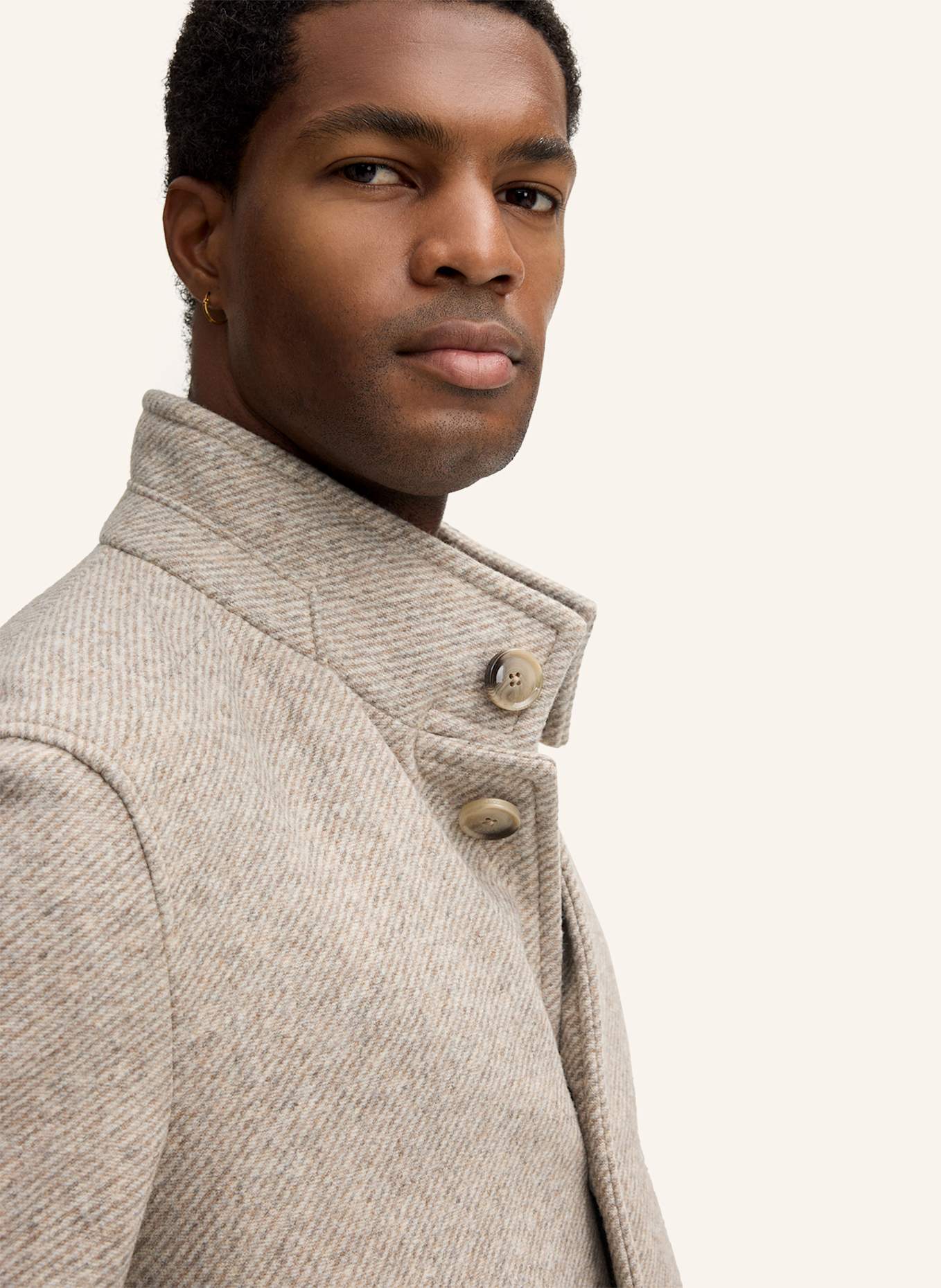 STRELLSON Mantel FYNN: BEIGE