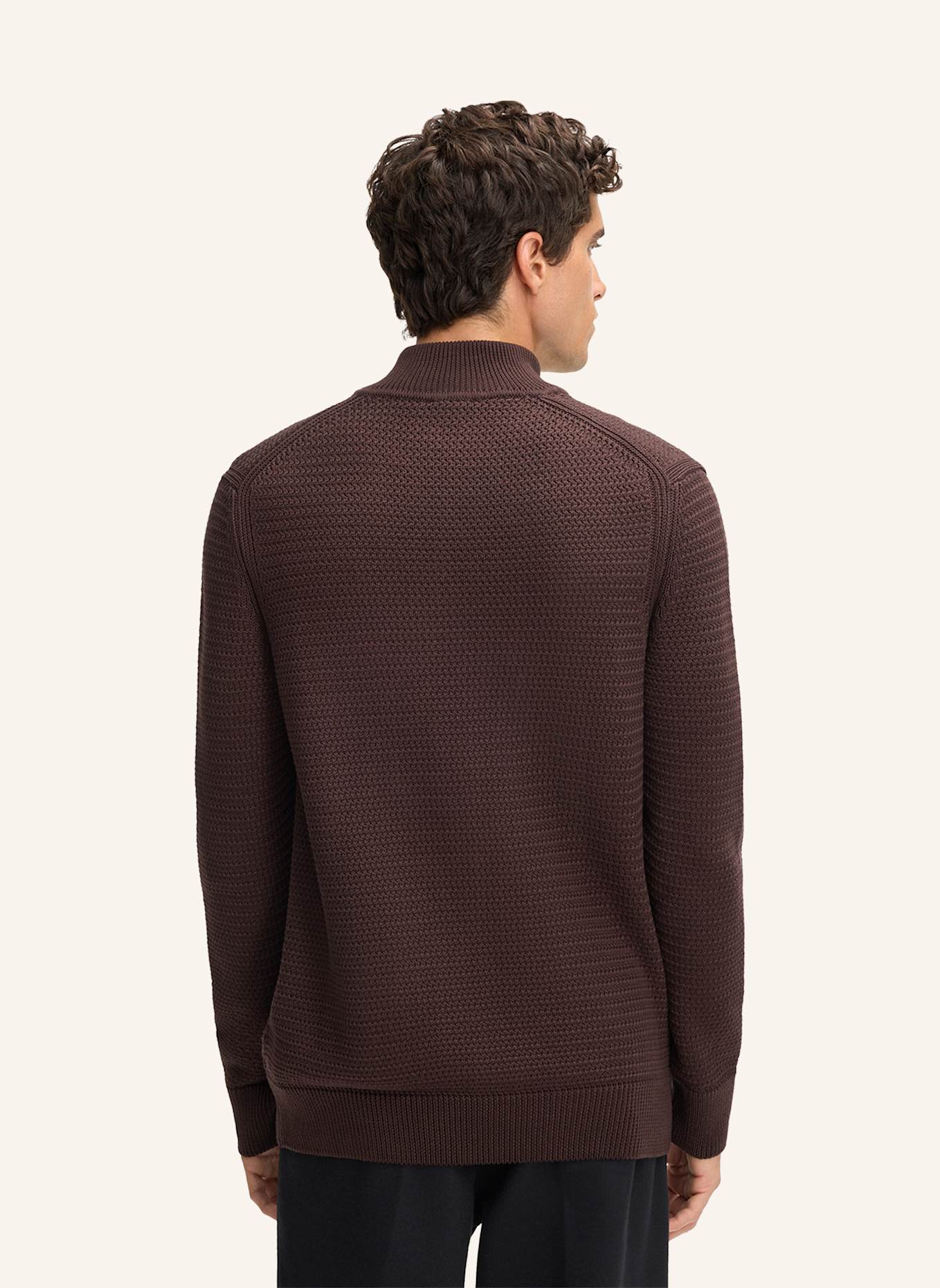 STRELLSON Pullover ADRIAN: BRAUN