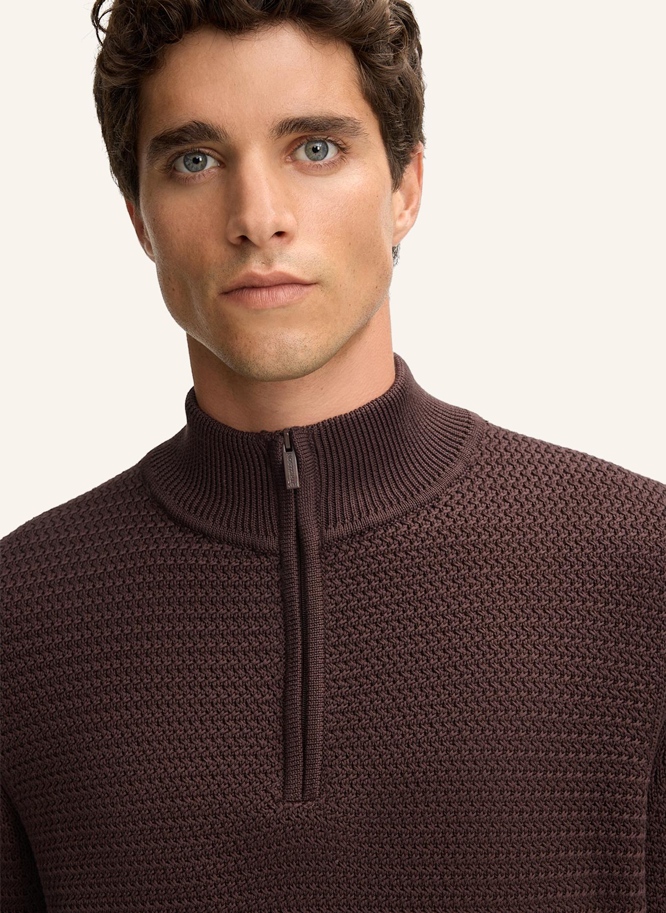 STRELLSON Pullover ADRIAN: BRAUN