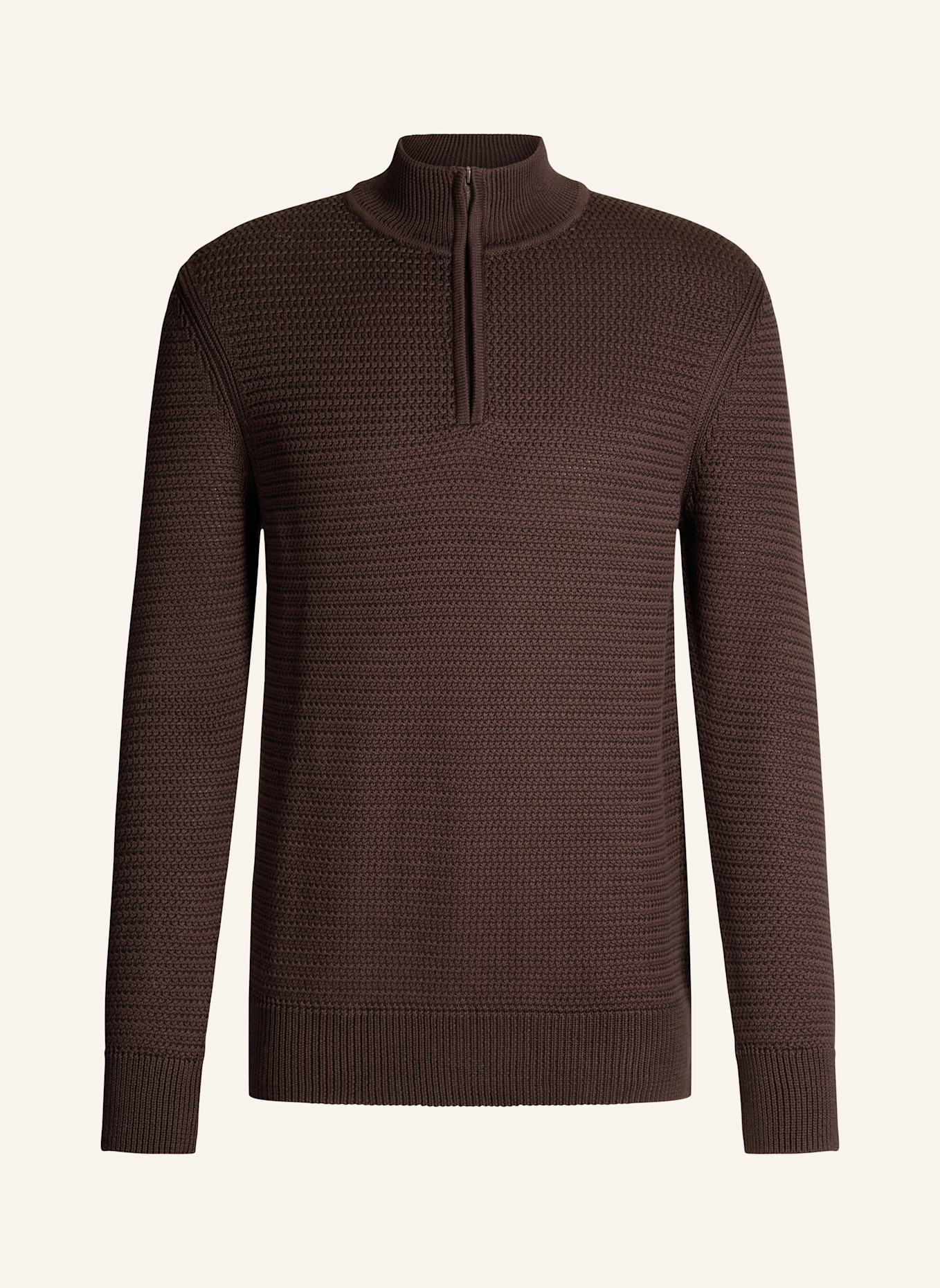 STRELLSON Pullover ADRIAN: BRAUN