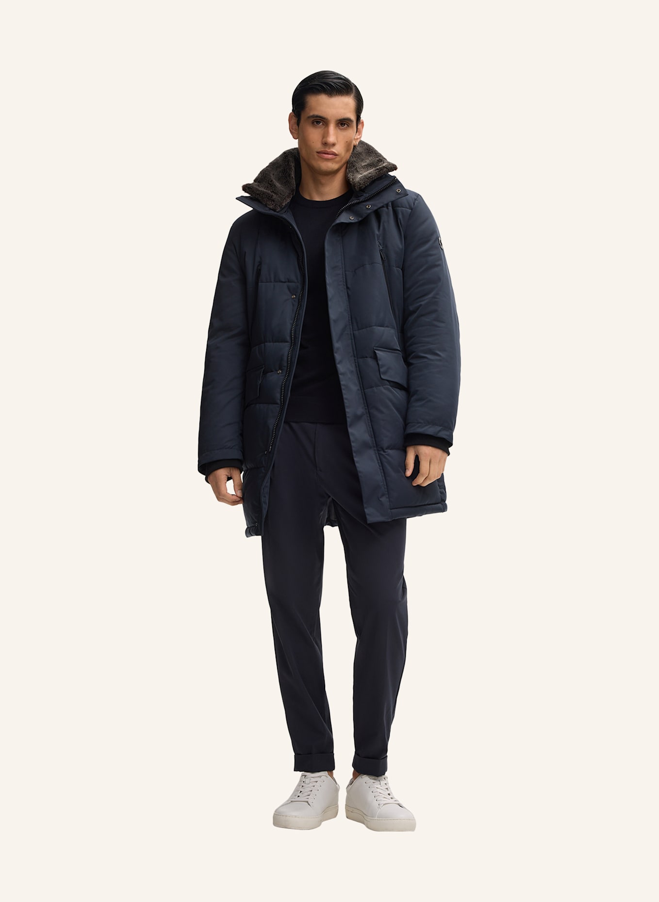 STRELLSON Parka AMBIENCE: DUNKELBLAU