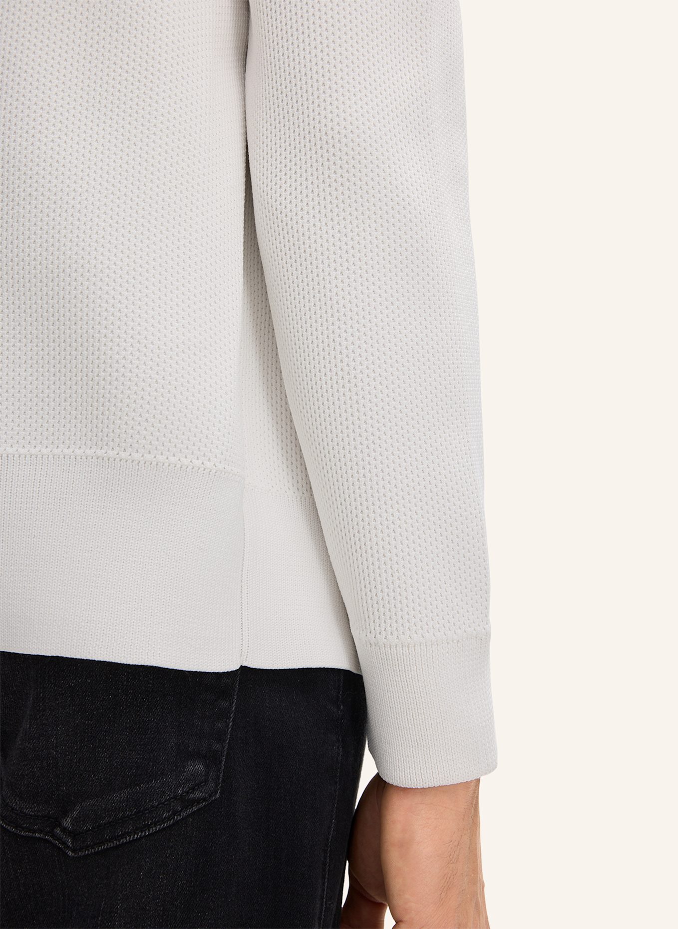 STRELLSON Sweatjacke VICTOR: WEISS